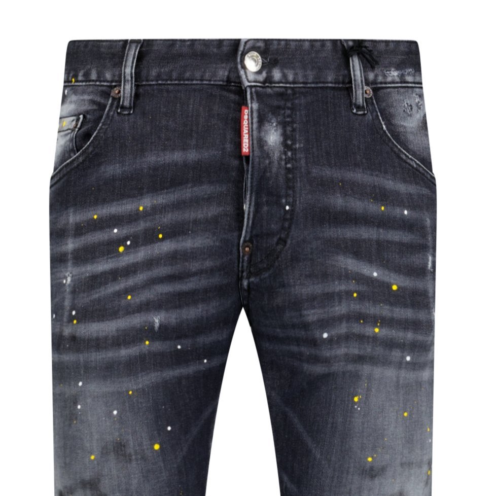 DSquared2 'Skater' Ibrahmovic Slim Fit Jeans Black