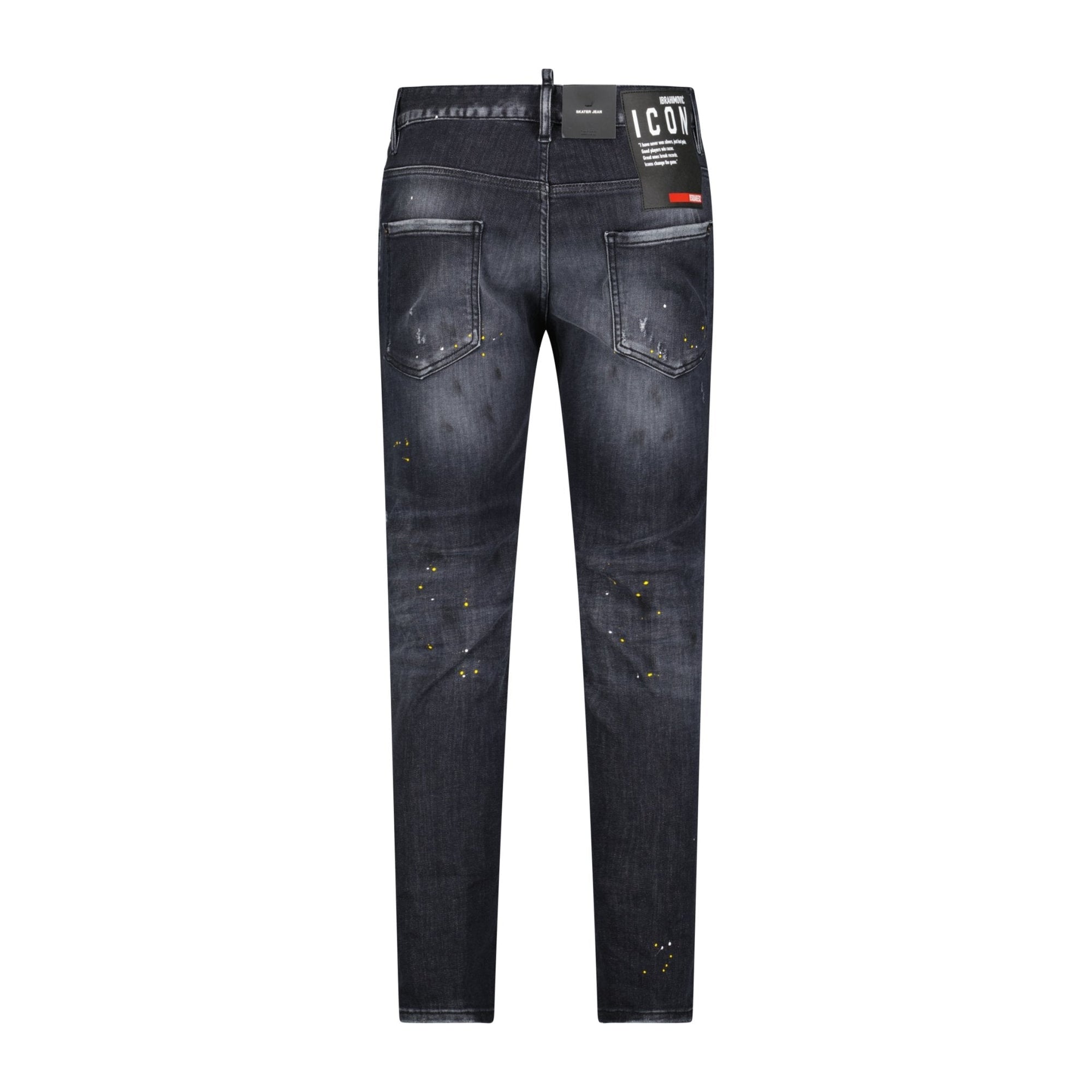 DSquared2 'Skater' Ibrahmovic Slim Fit Jeans Black