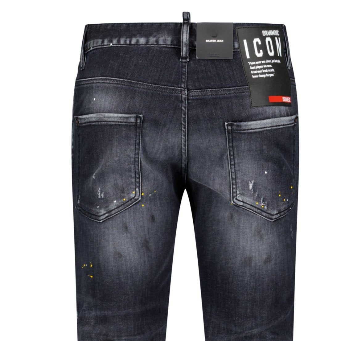 DSquared2 'Skater' Ibrahmovic Slim Fit Jeans Black