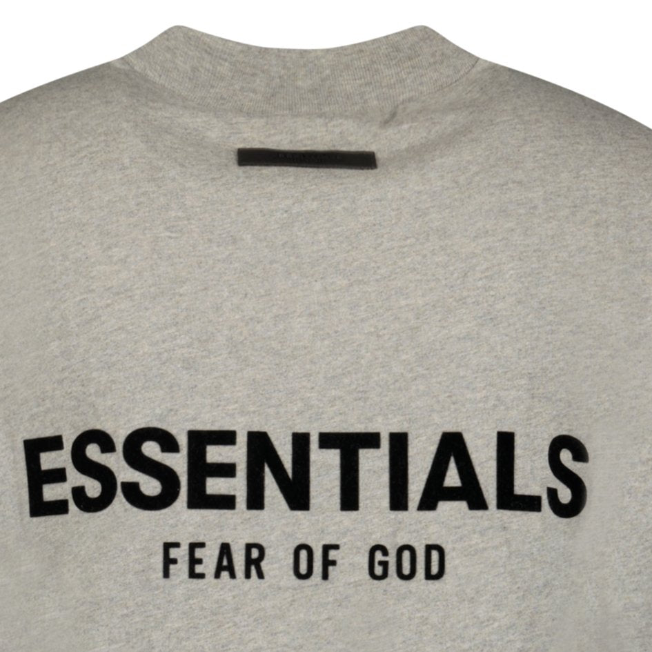 Essentials x Fear Of God T-Shirt Dark Oatmeal Grey