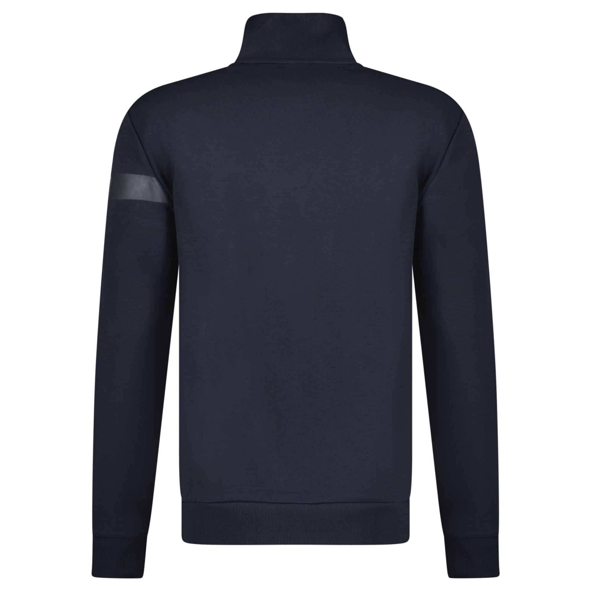Hugo Boss Funnel Neck Zip Up Sweatshirt Black