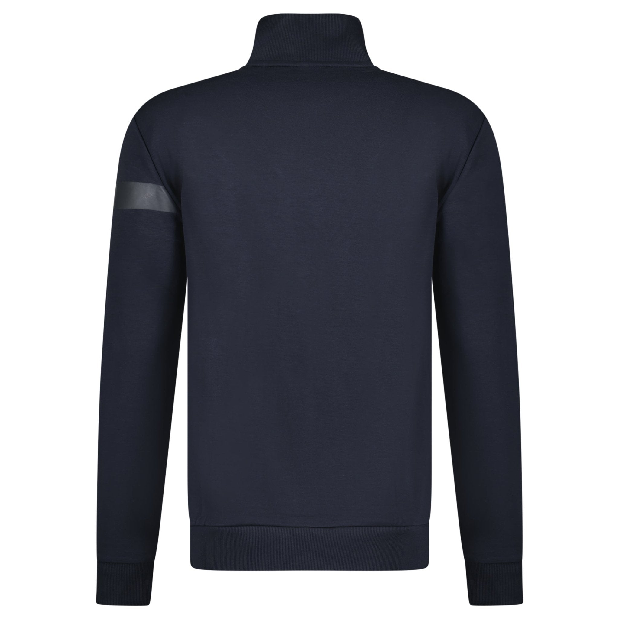Hugo Boss Funnel Neck Zip Up Sweatshirt Black