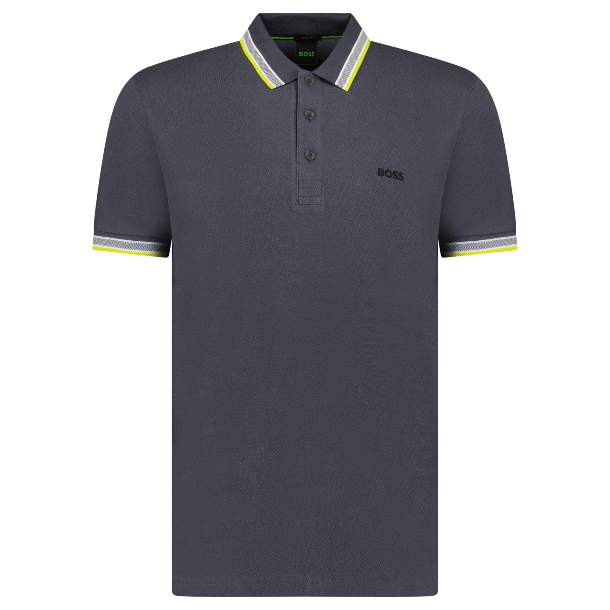 Hugo Boss Paddy Polo Shirt Dark Grey