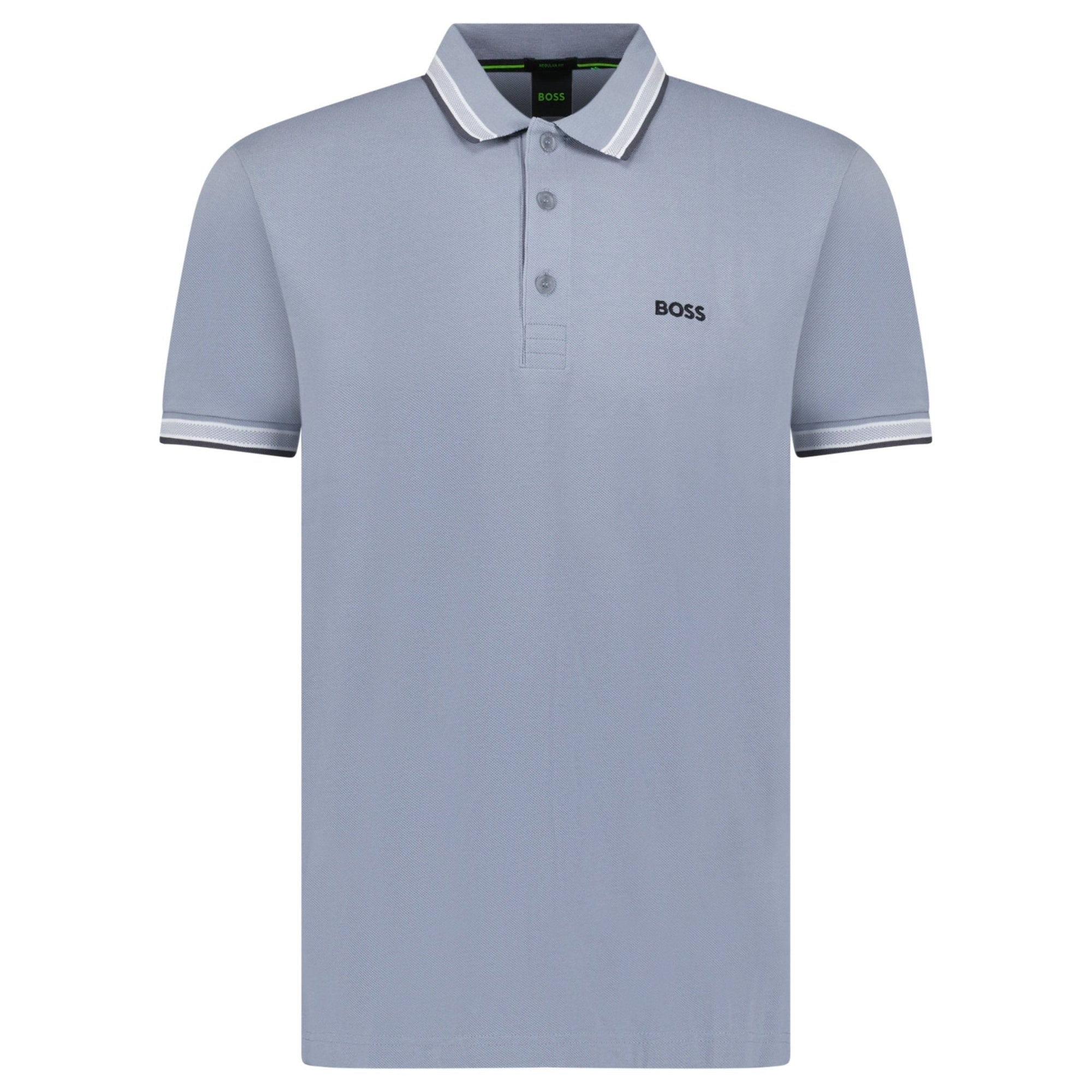 Hugo Boss Paddy Polo Shirt Grey
