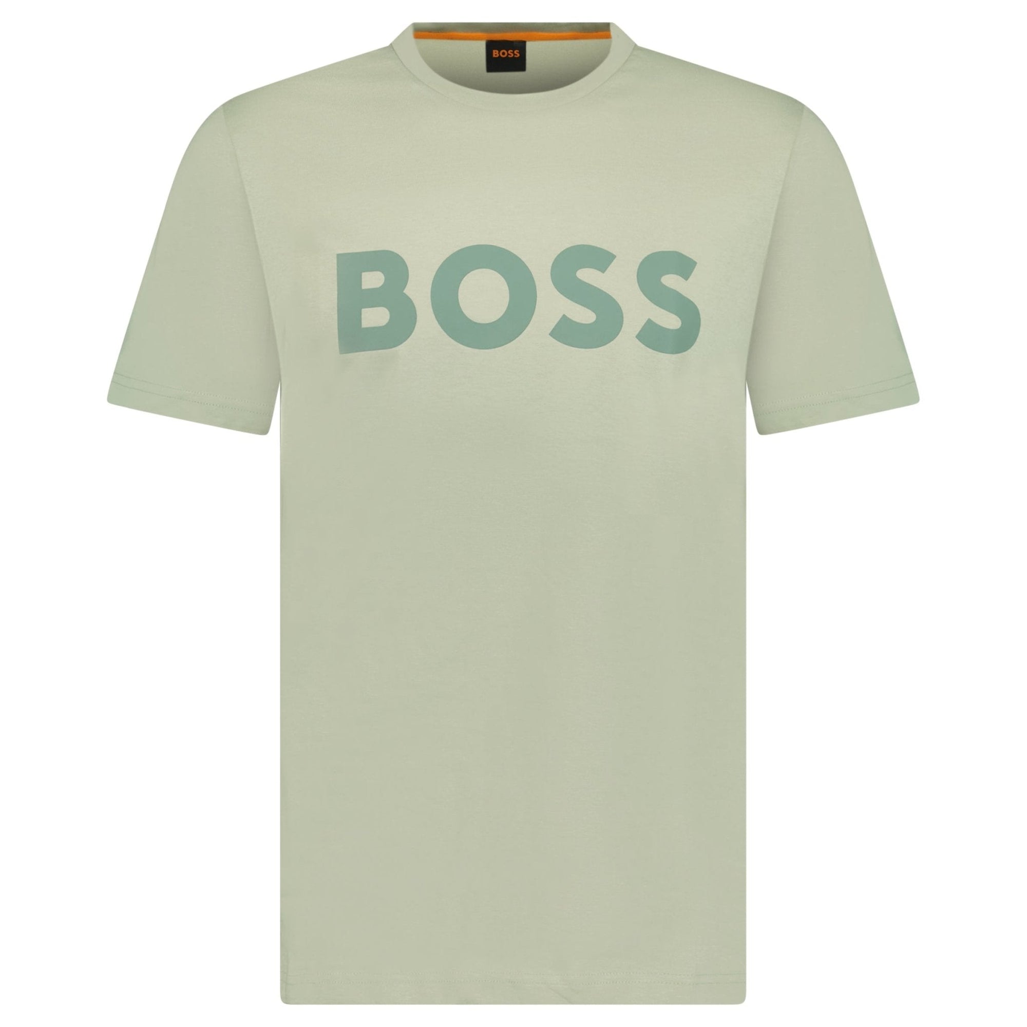 Hugo Boss Thinking 1 Logo T-Shirt in Green