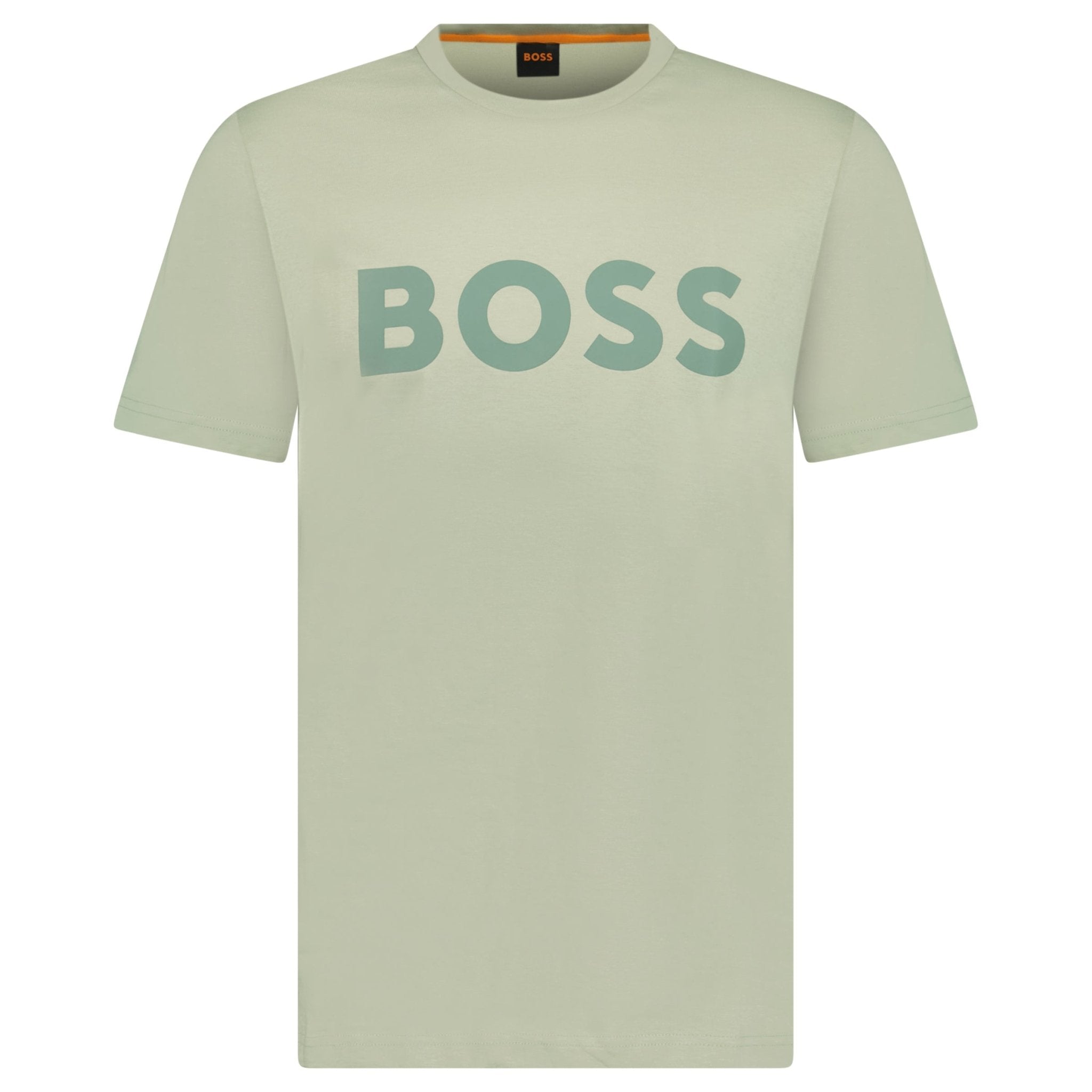 Hugo Boss Thinking 1 Logo T-Shirt in Green