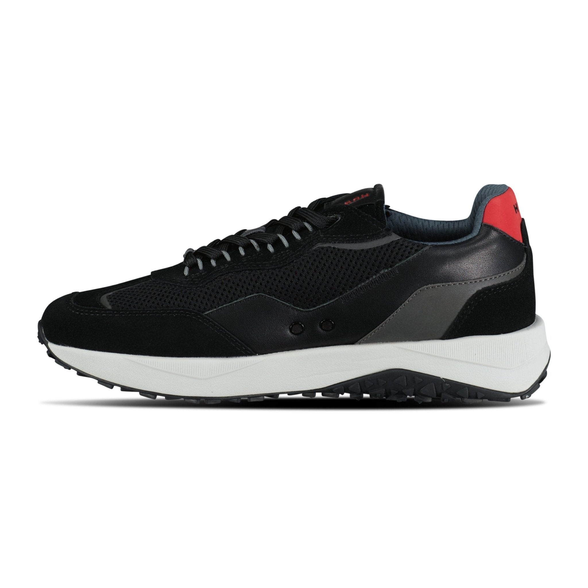 Hugo Boss Hugo 'Kane' Trainers Black, Red & White