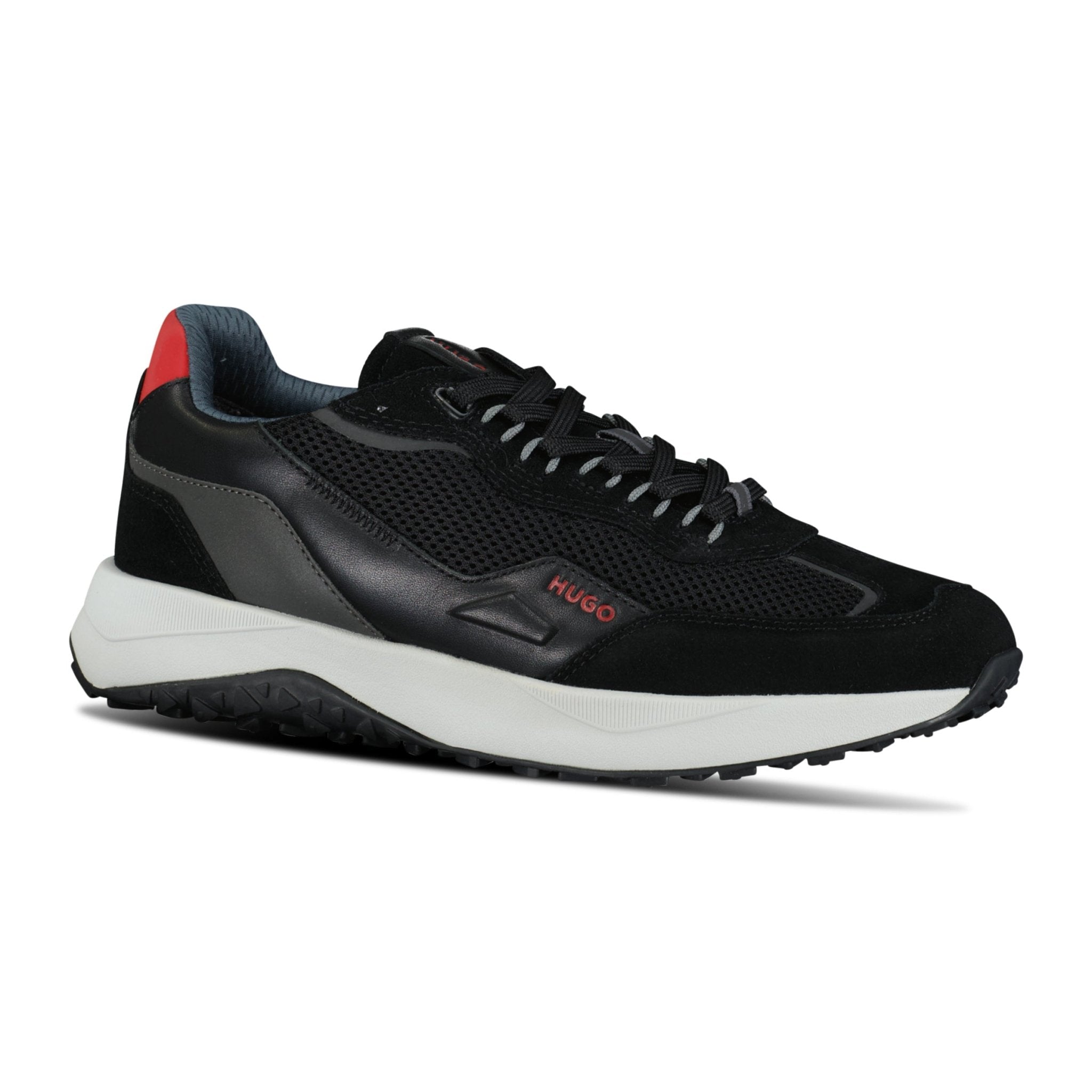 Hugo Boss Hugo 'Kane' Trainers Black, Red & White
