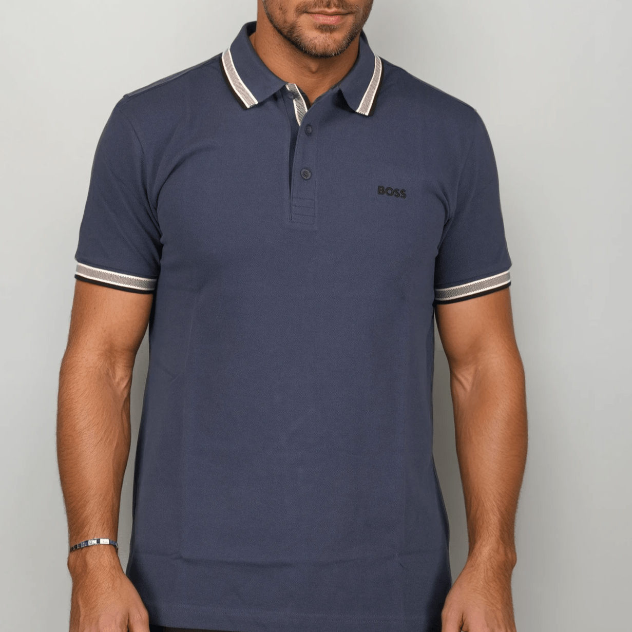 Hugo Boss Paddy Polo Shirt Blue