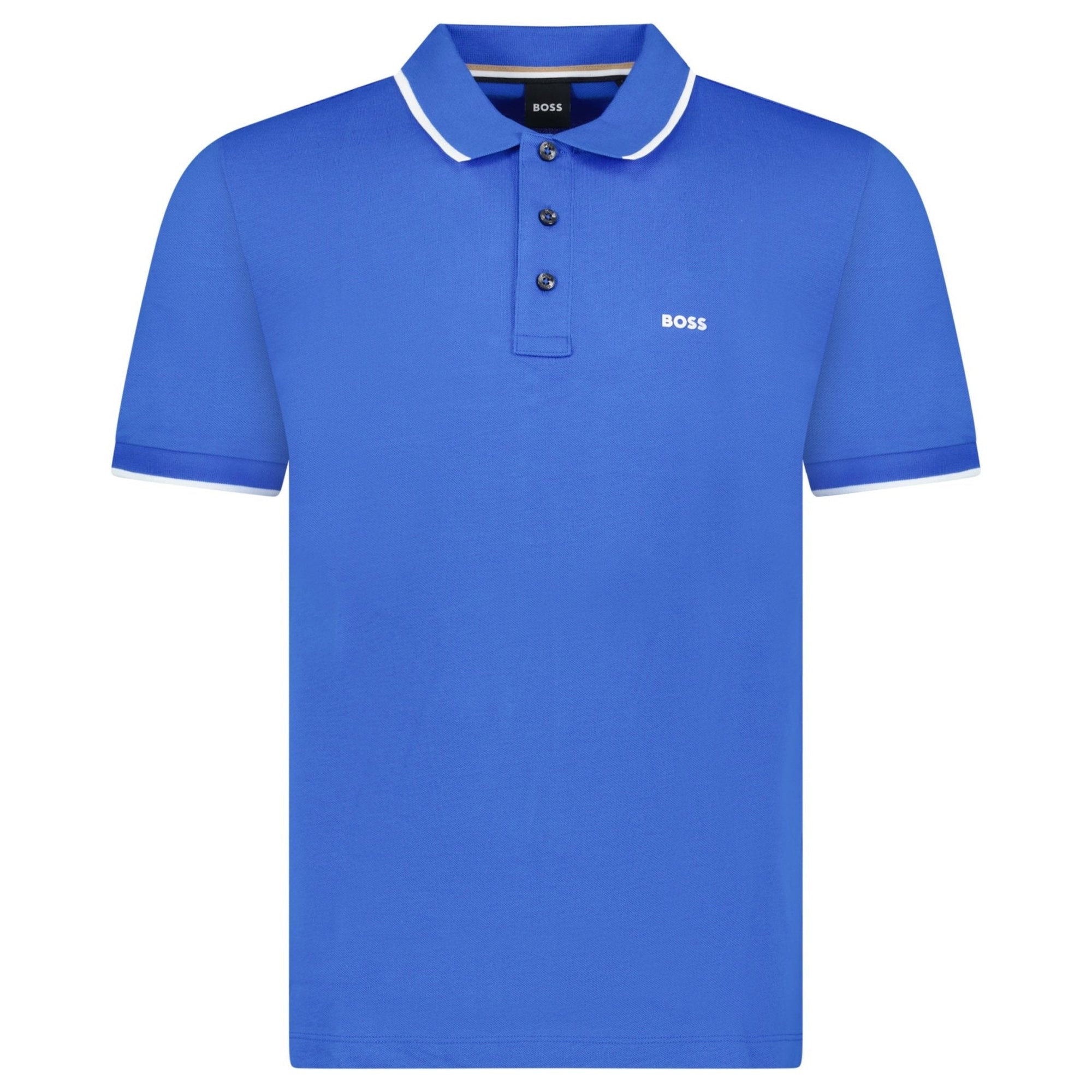 Hugo Boss Parley 190 Polo Shirt Royal Blue