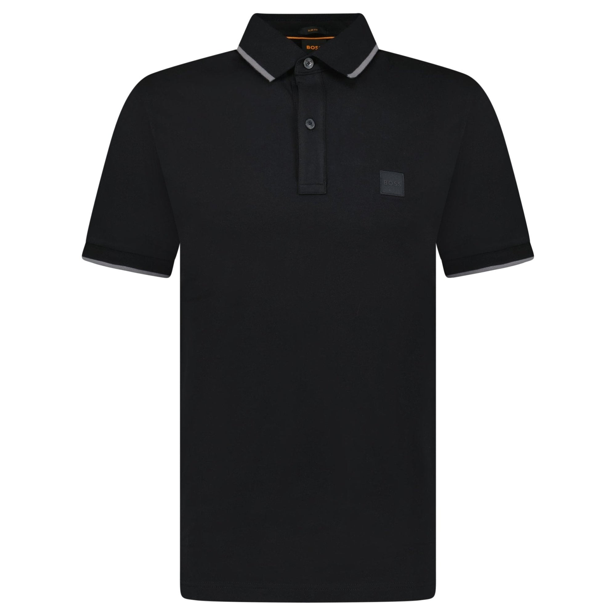 Hugo Boss Passertip Polo T-Shirt in Black