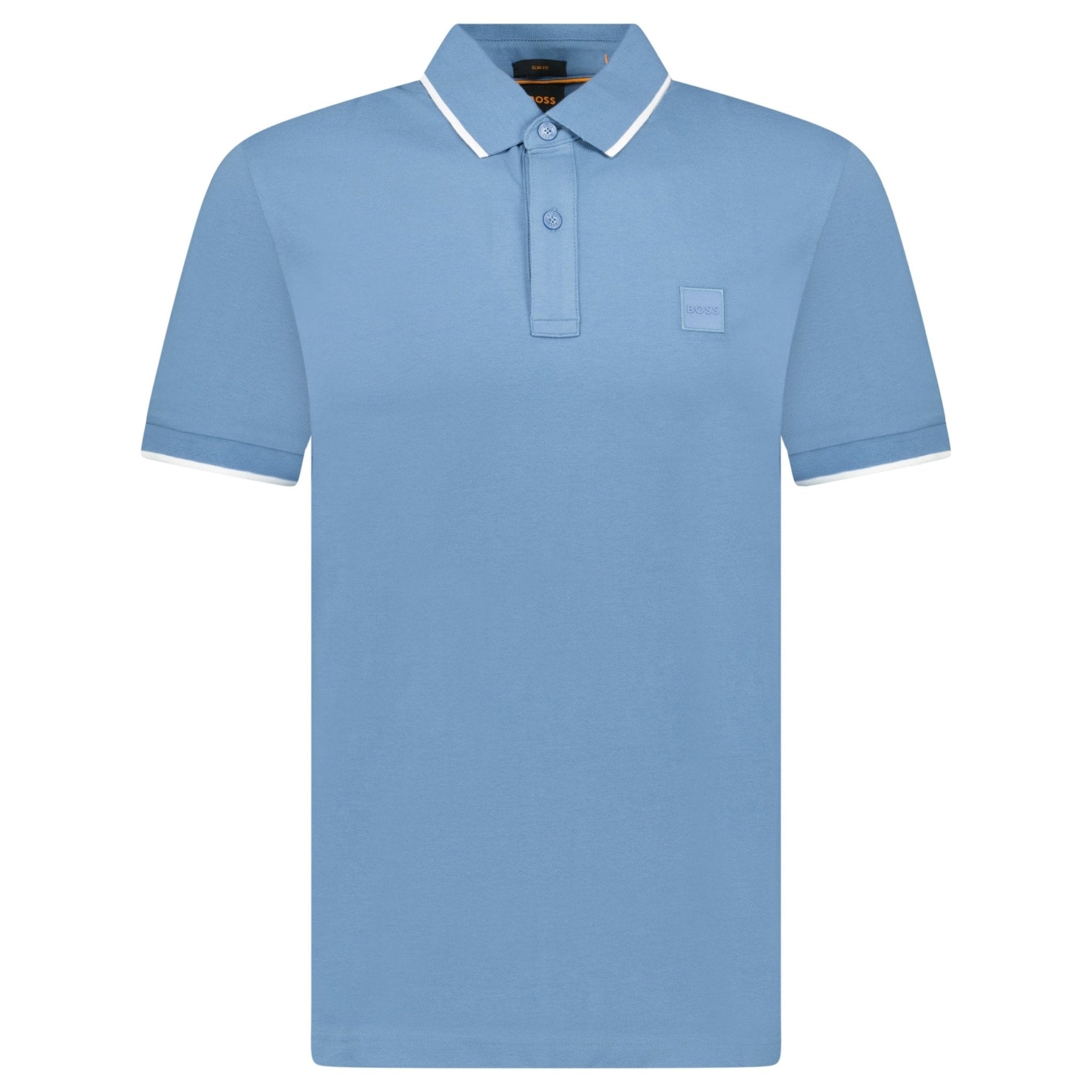 Hugo Boss Passertip Polo T-Shirt in Blue