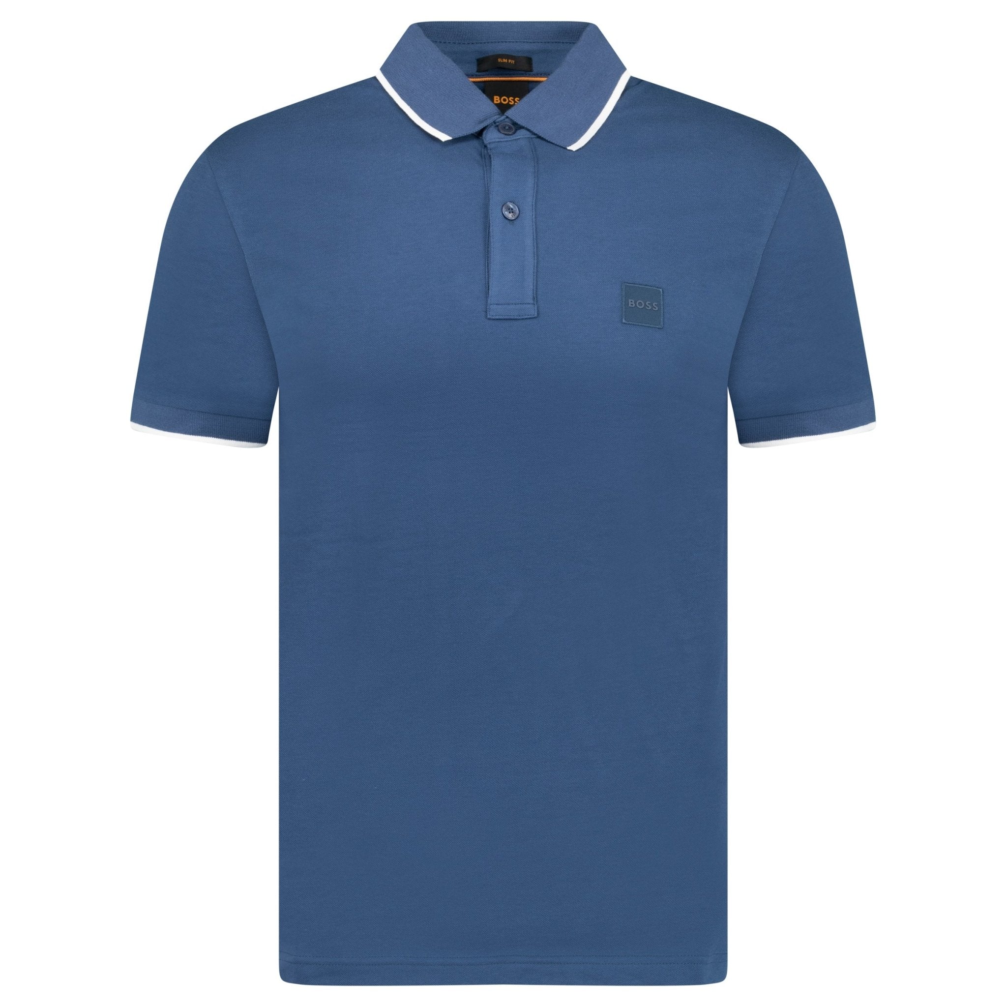 Hugo Boss Passertip Polo T-Shirt in Dark Blue