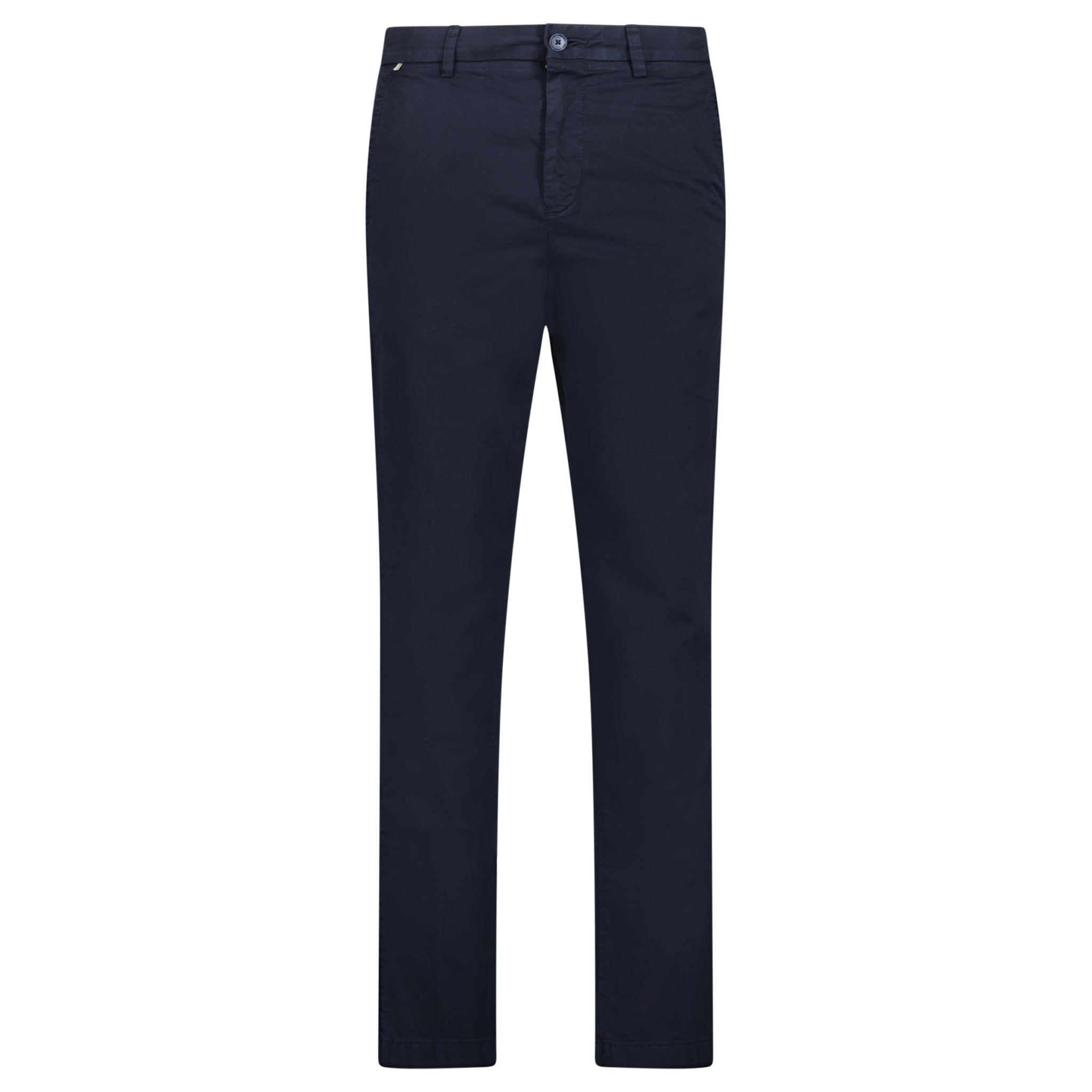 Hugo Boss Slim Fit Chino Trousers Navy
