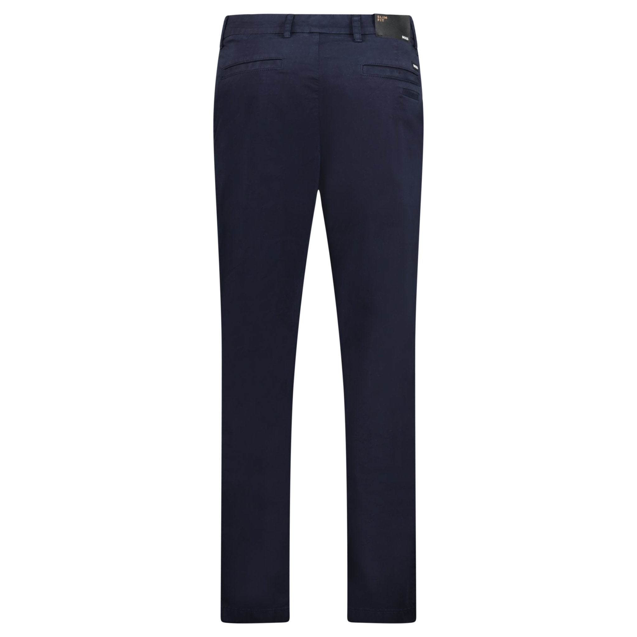 Hugo Boss Slim Fit Chino Trousers Navy