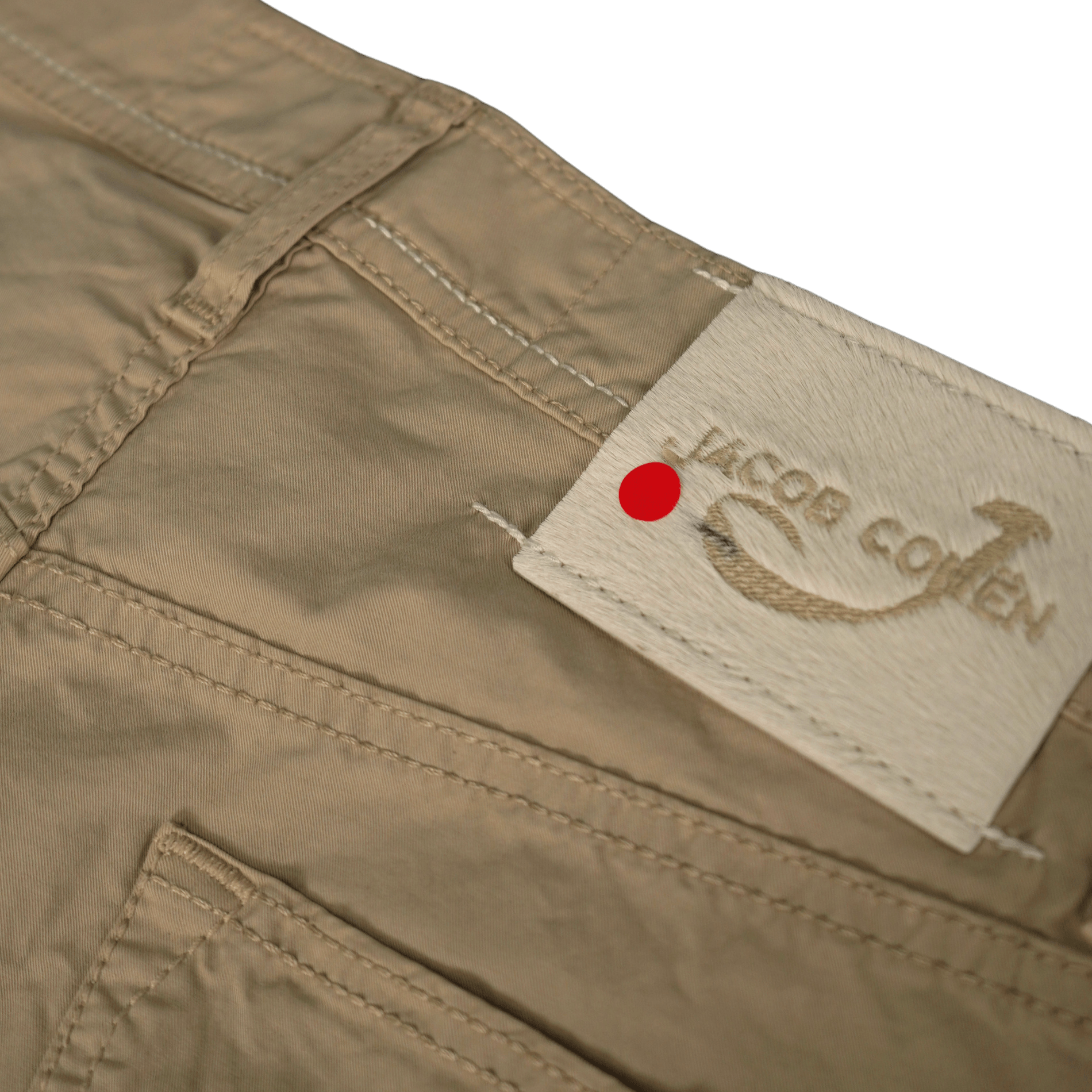 Jacob Cohen Bermuda Shorts Fur Patch Beige (Defect)