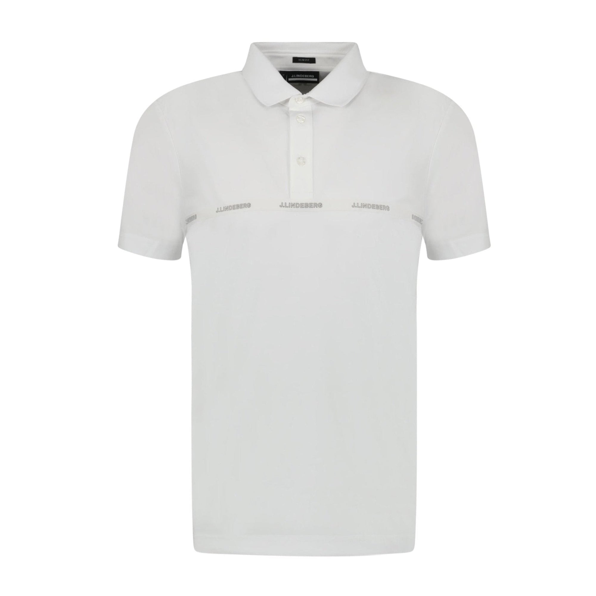 J.Lindeberg Chad Golf Polo White