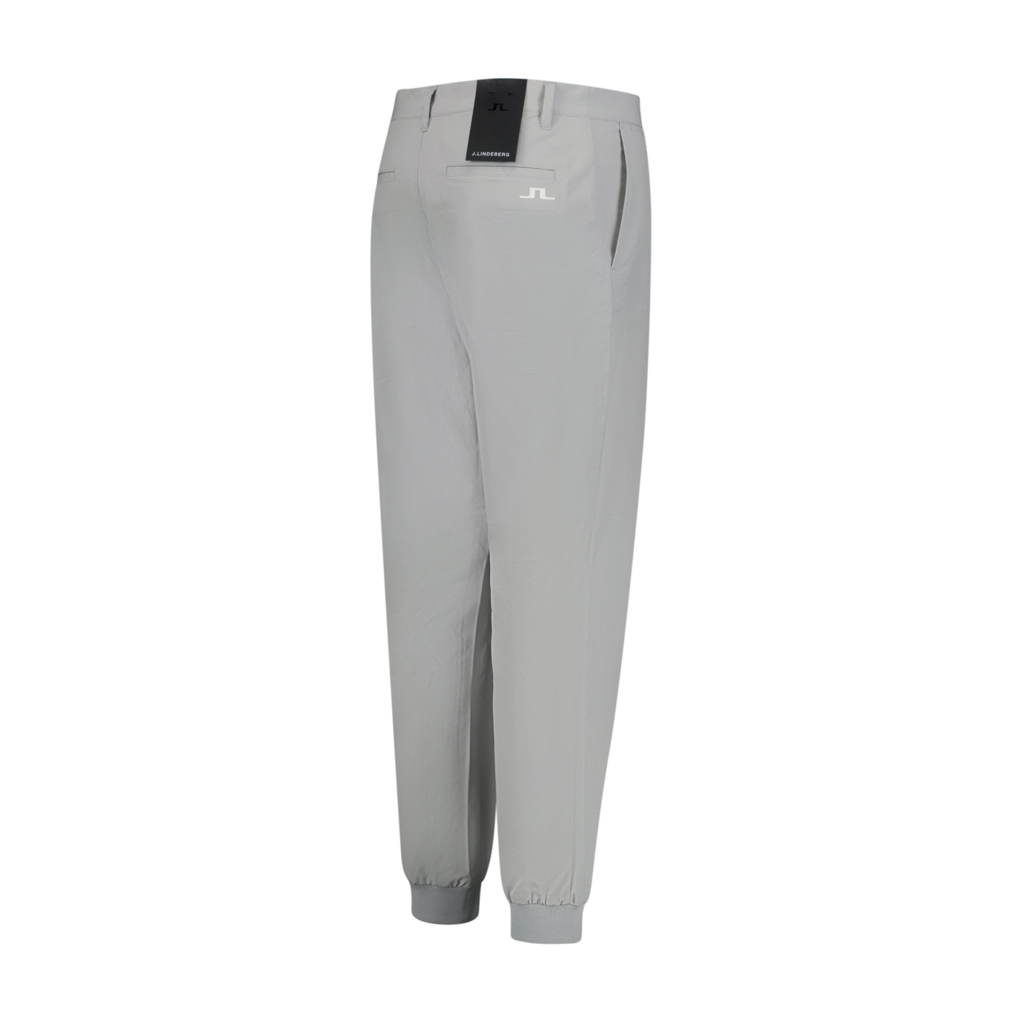 J.Lindeberg Cuffed Jogger Golf Trousers High Rise Grey