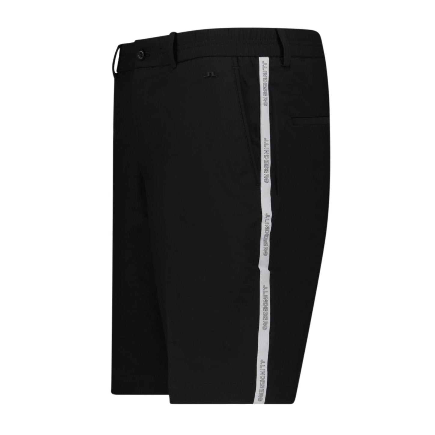 J.Lindeberg Stuart Stripe Golf Shorts Black