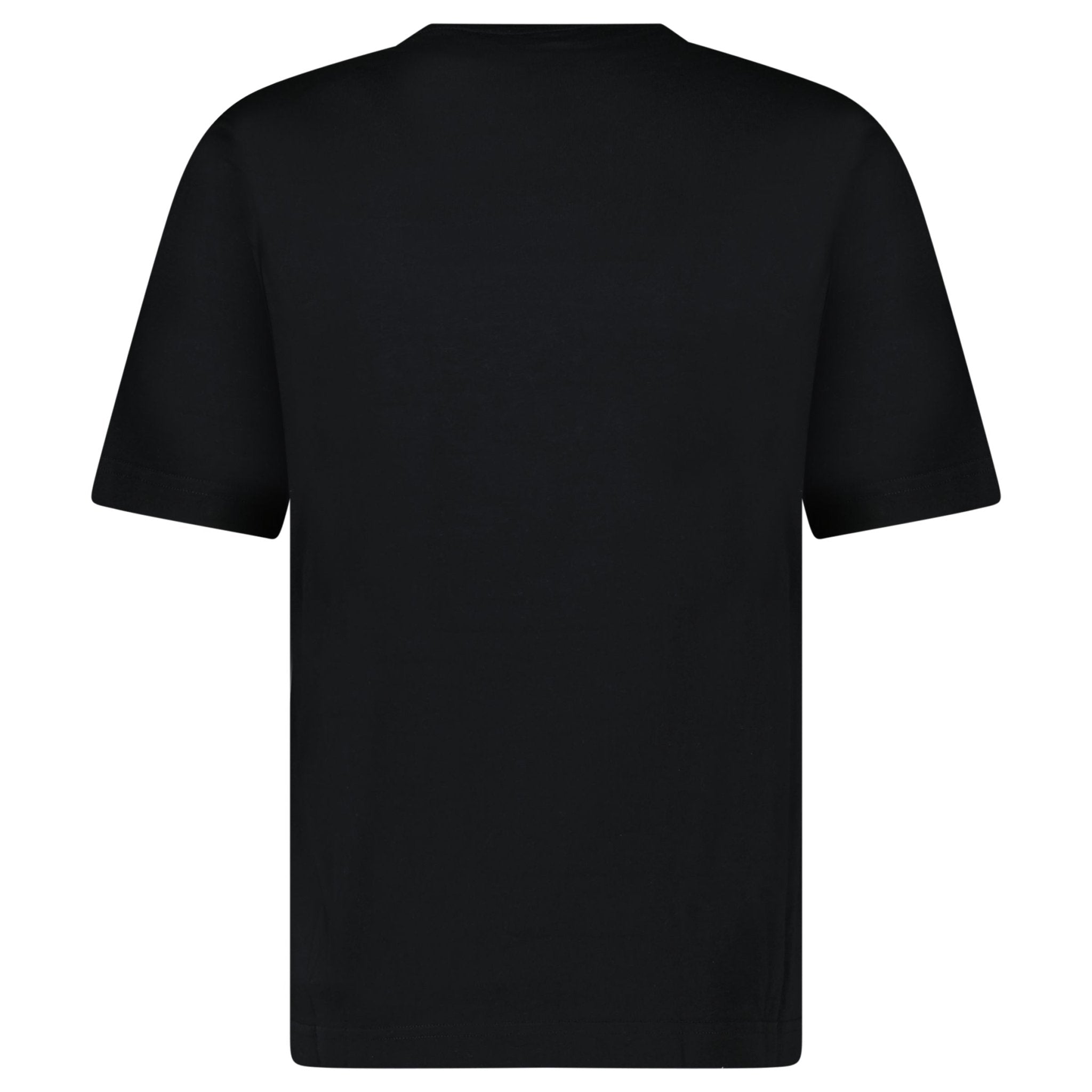 Missoni Sport Knitted Insert Logo T-Shirt Black Heritage