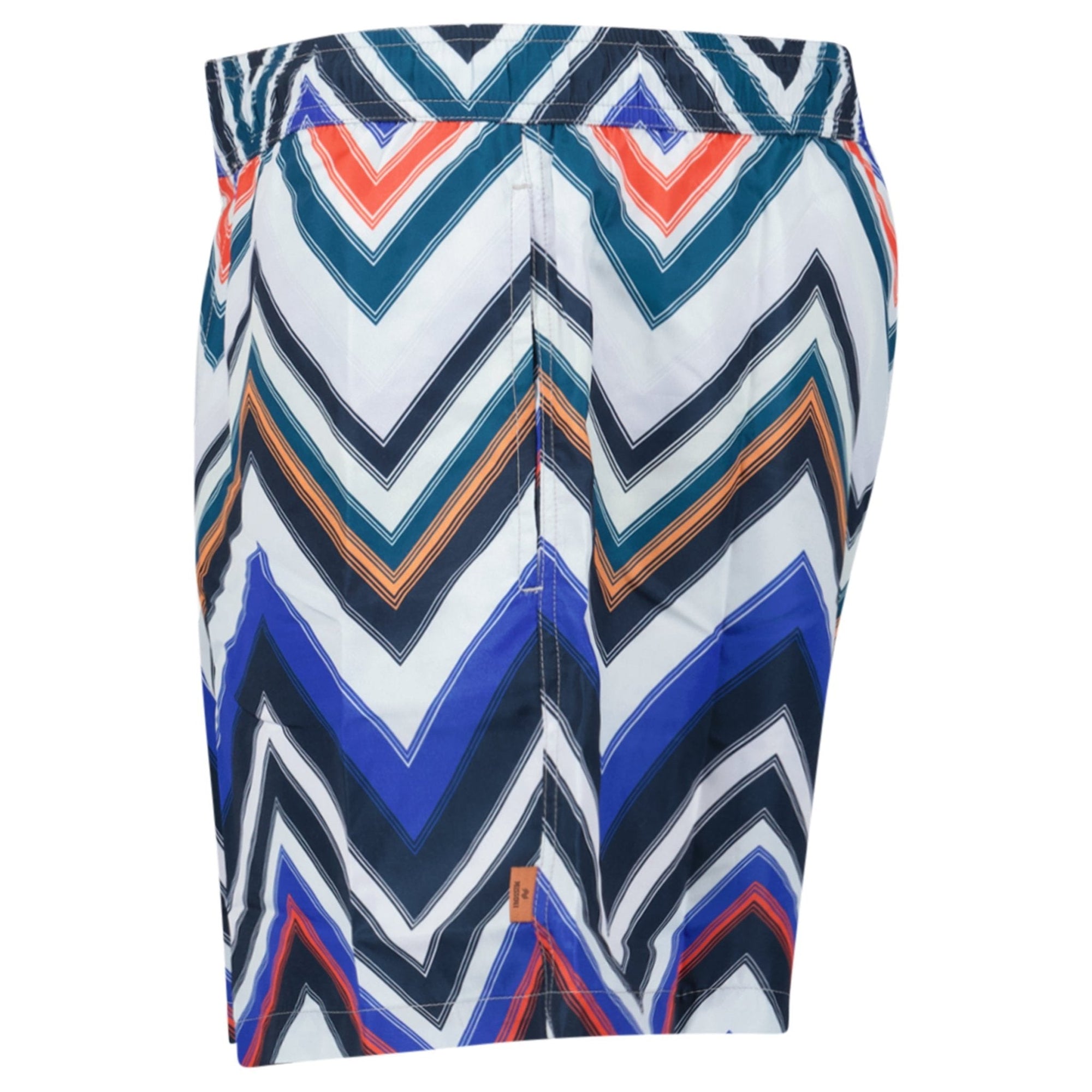 Missoni Zig Zag Swim Shorts Multi Red And Blue