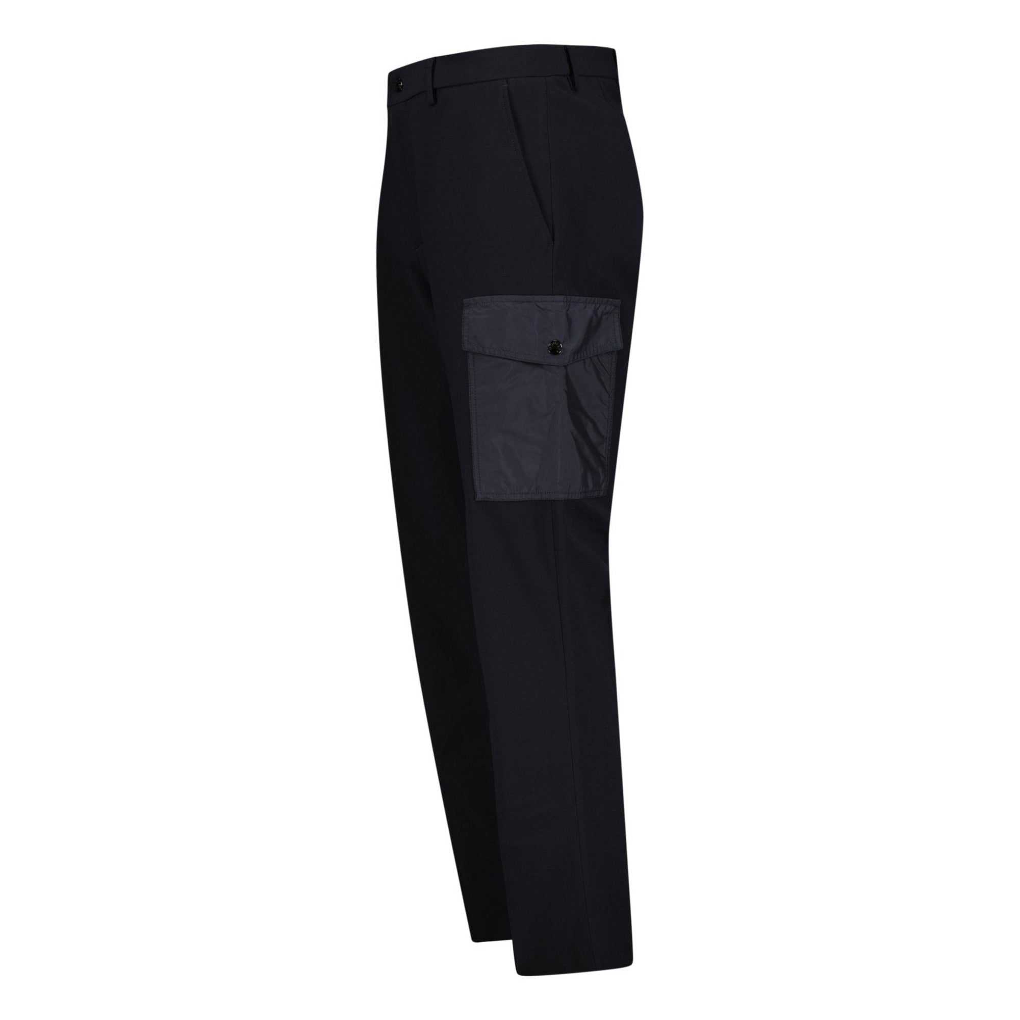 Moncler Belt Buckled Track Pants Black