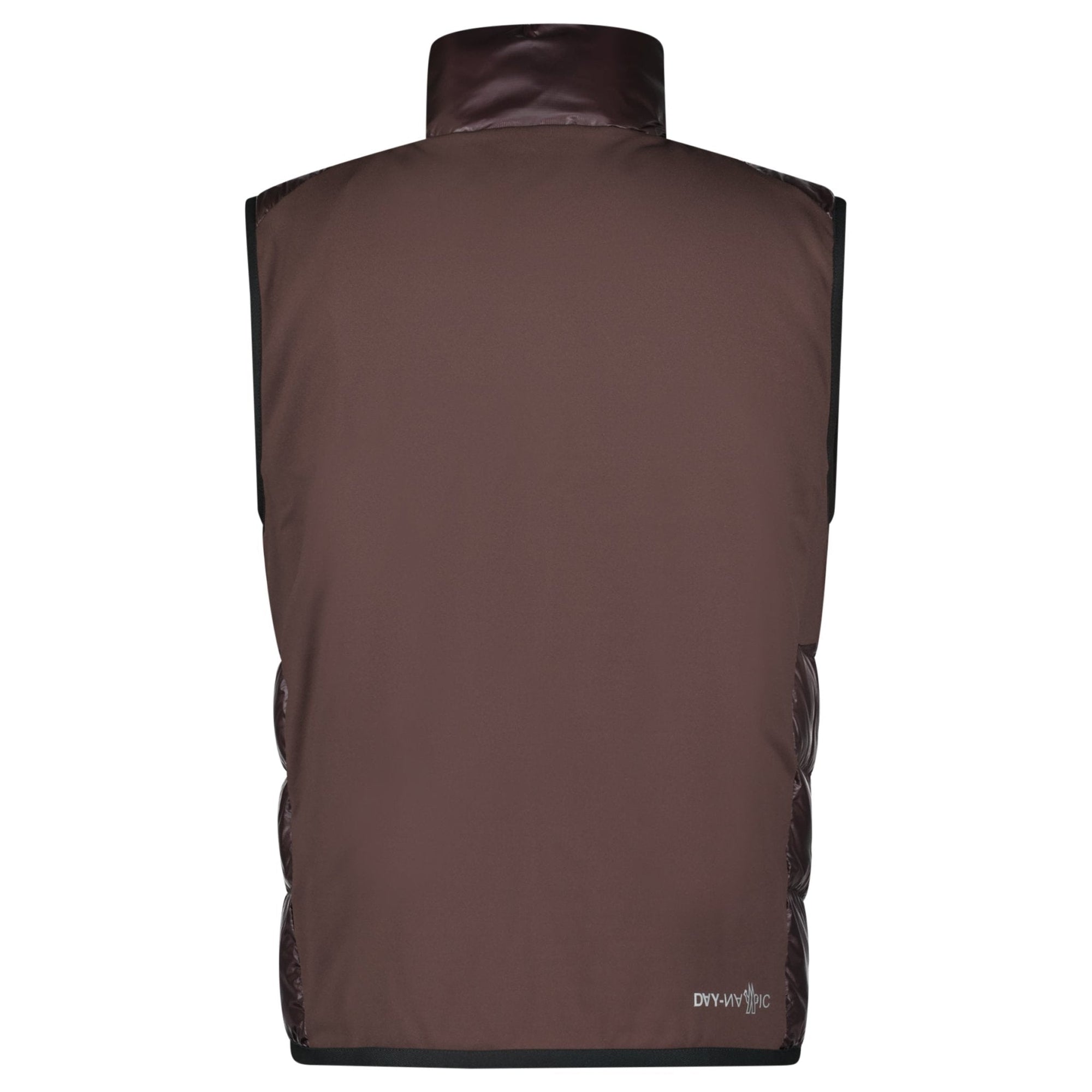 Moncler Grenoble Brown Quilted Down Vest Gilet