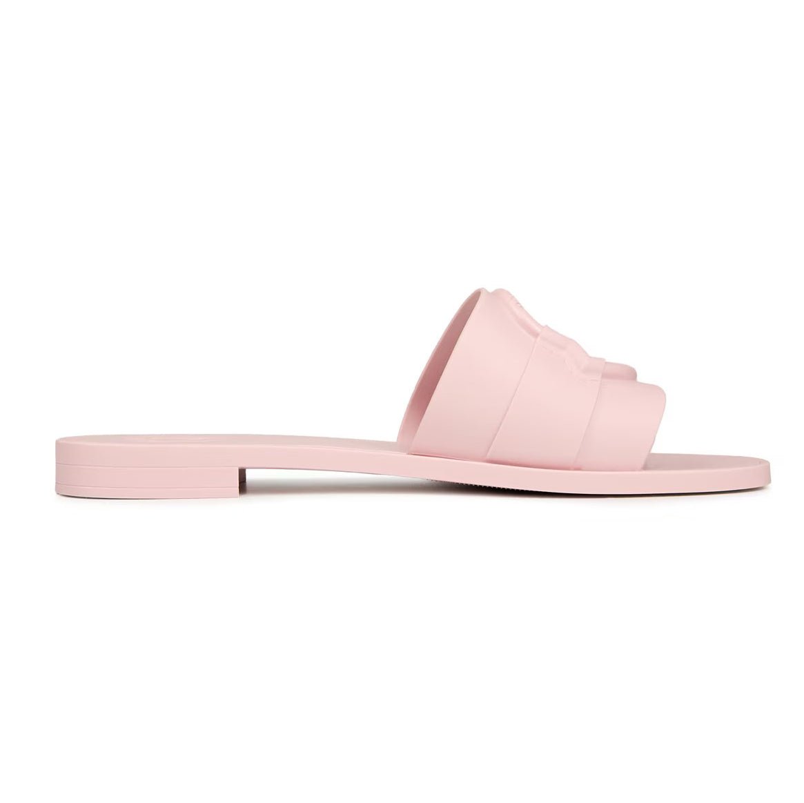 Moncler Mon Sliders in Pink