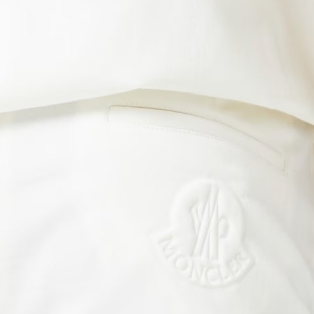 Moncler Zip Trousers White