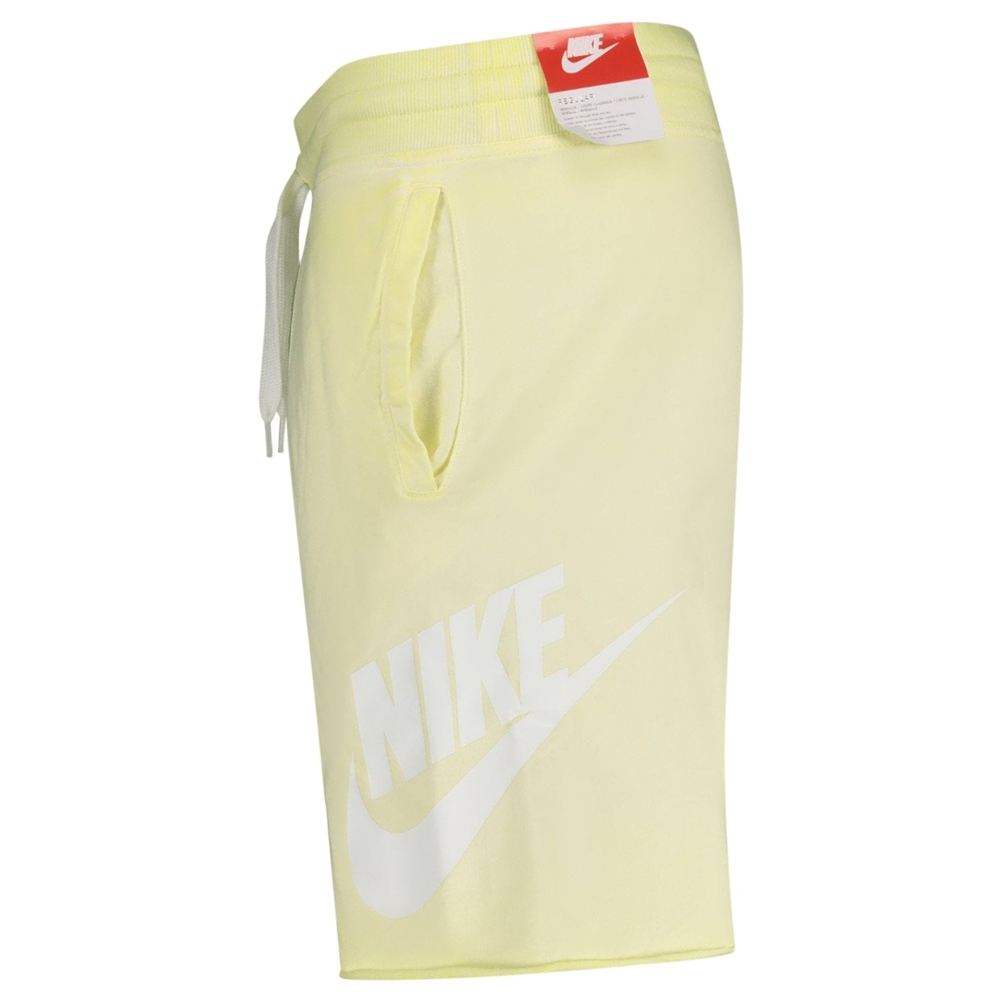 Nike Yellow Cotton Shorts