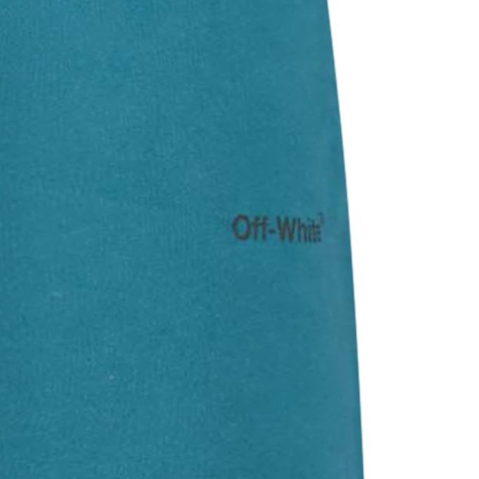 Off-White Bermuda Cotton Shorts