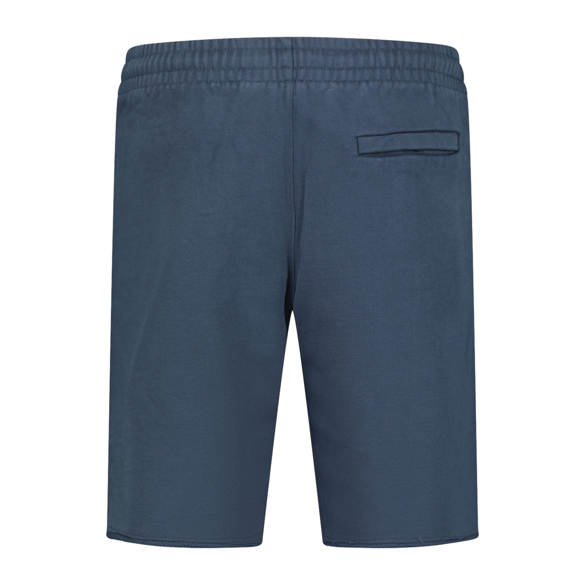 Off-White Cotton Sweat Shorts Navy
