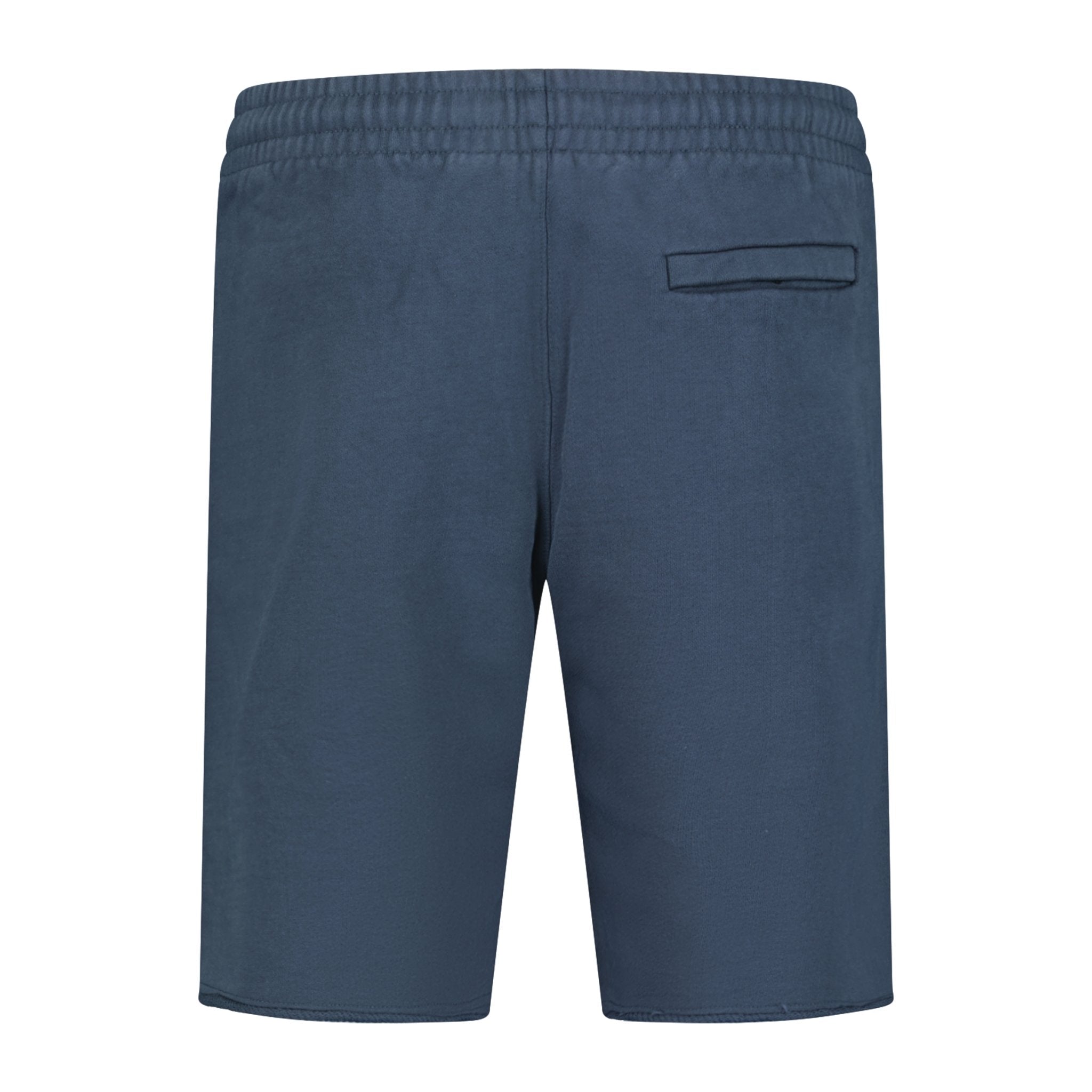 Off-White Cotton Sweat Shorts Navy