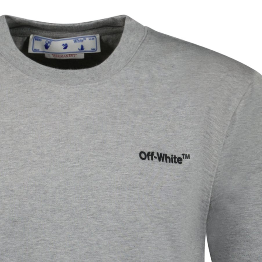 Off-White Logo T-Shirt Grey