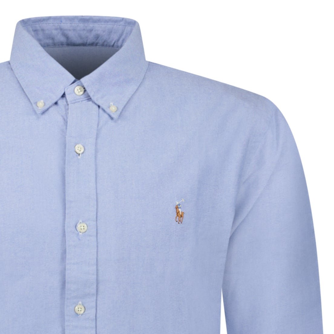Polo Ralph Lauren Custom Fit Oxford Shirt in Blue