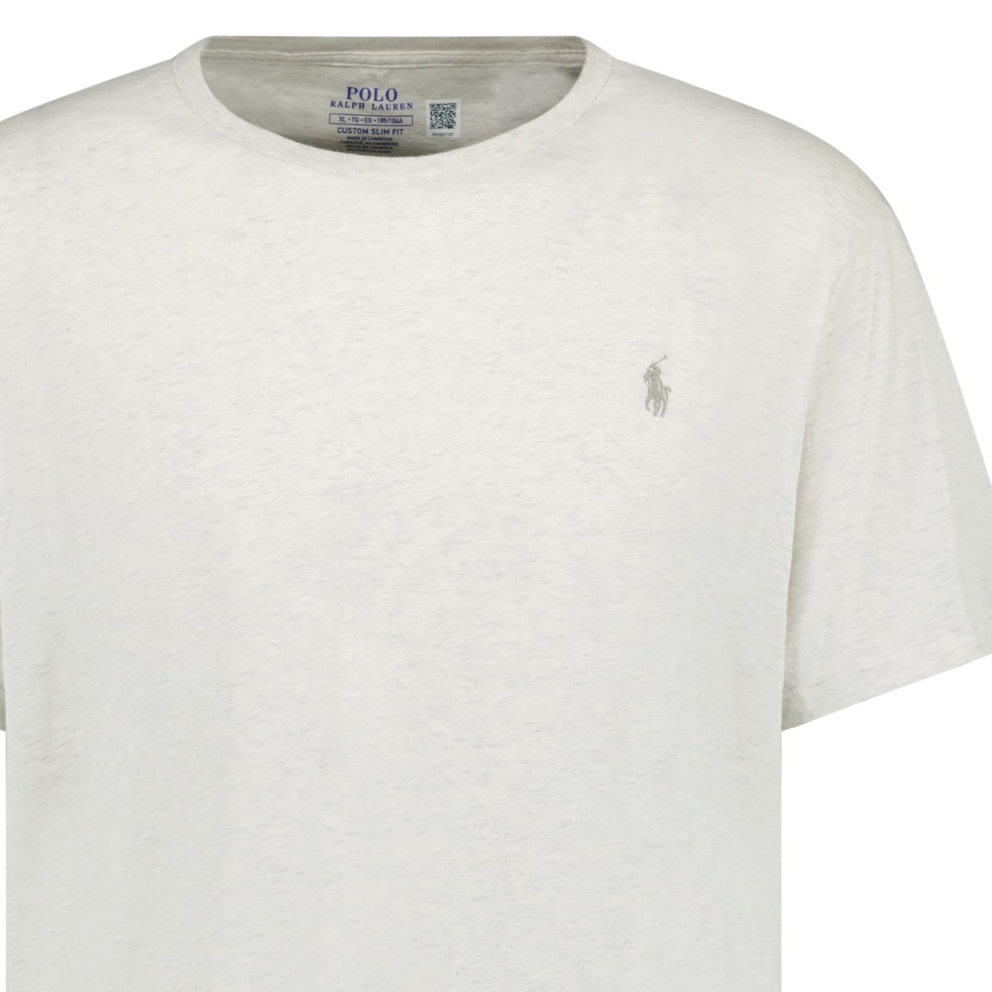 Polo Ralph Lauren Custom Slim Fit T-Shirt in Soho Heather