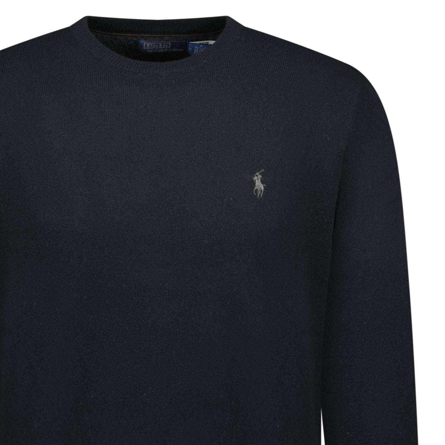 Polo Ralph Lauren Wool Crewneck Jumper Black