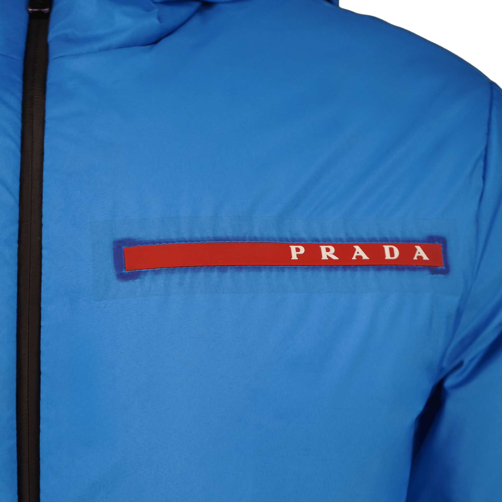 Prada Blue Padded Coat (Pre-Loved)