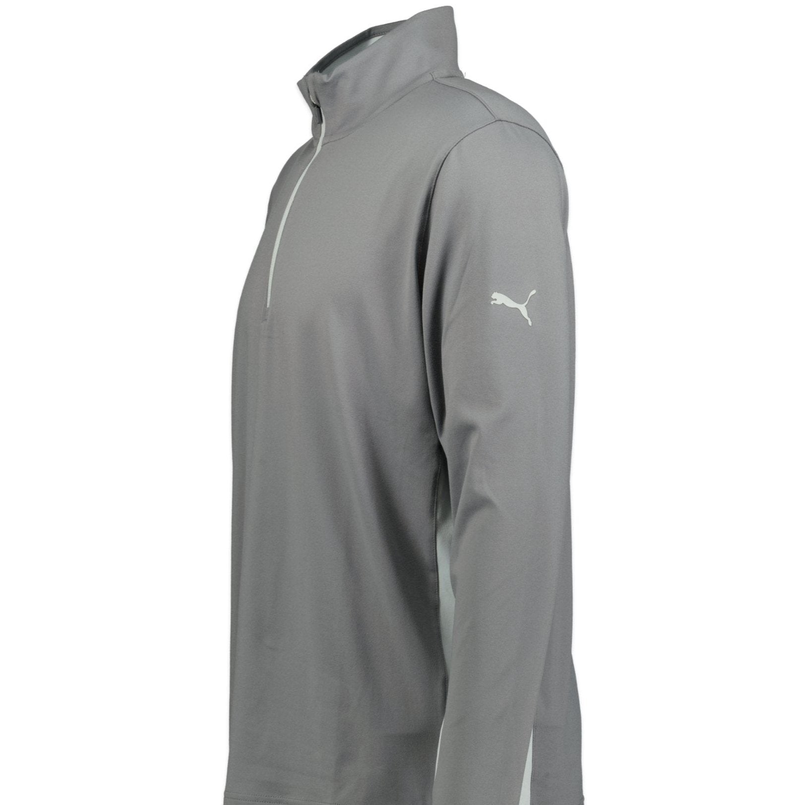 Puma Cloudspun Quarter Zip Pullover Golf Sweatshirt Grey