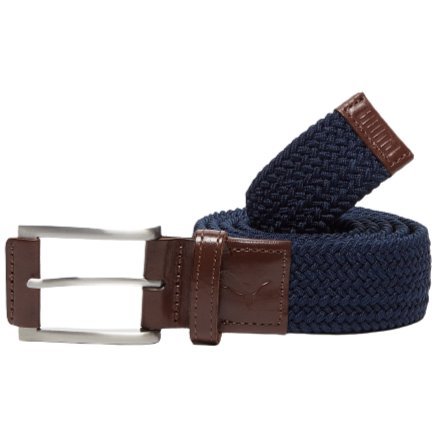 Puma Jackpot Braided Golf Belt Navy