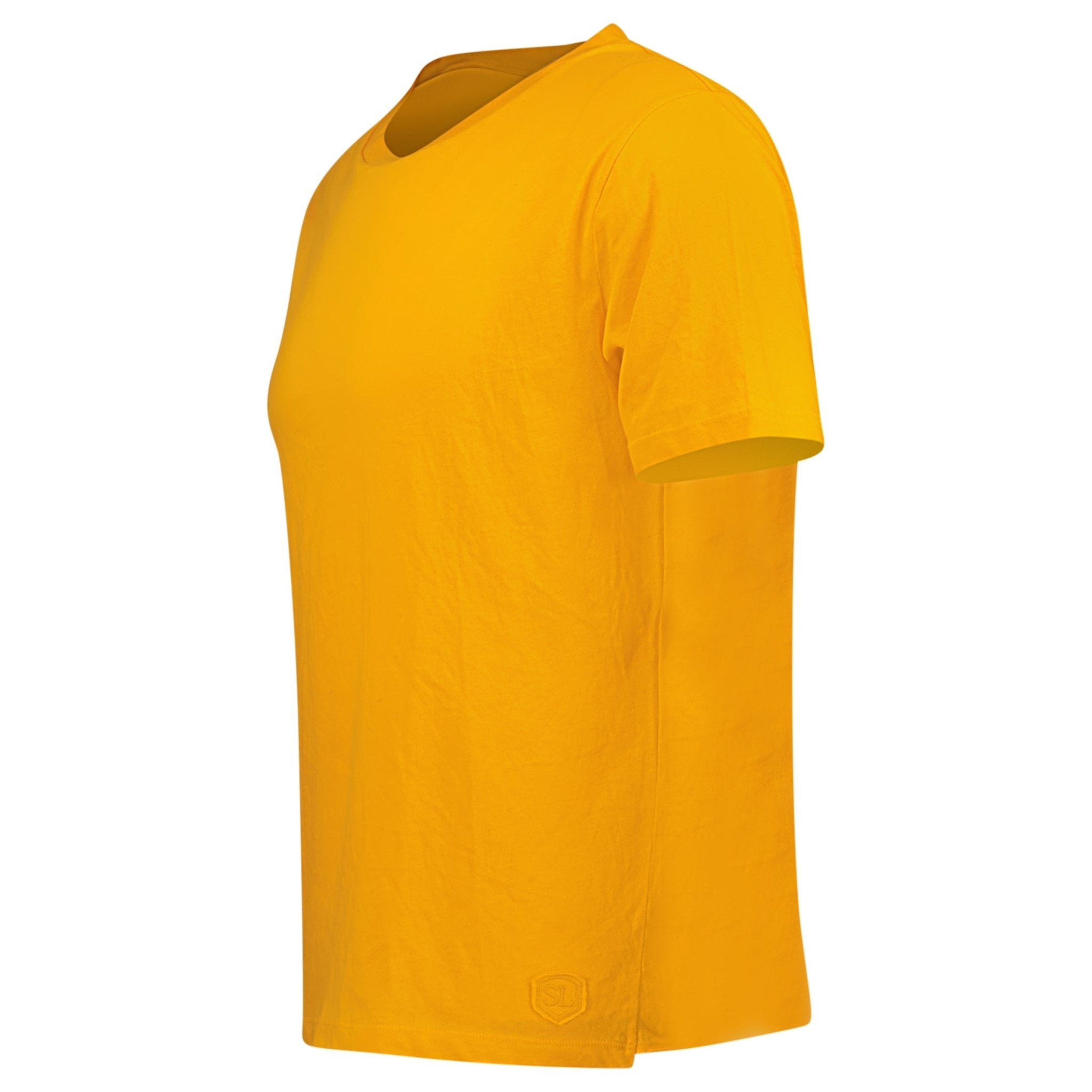 Saint Laurent Patch Logo T-Shirt Orange