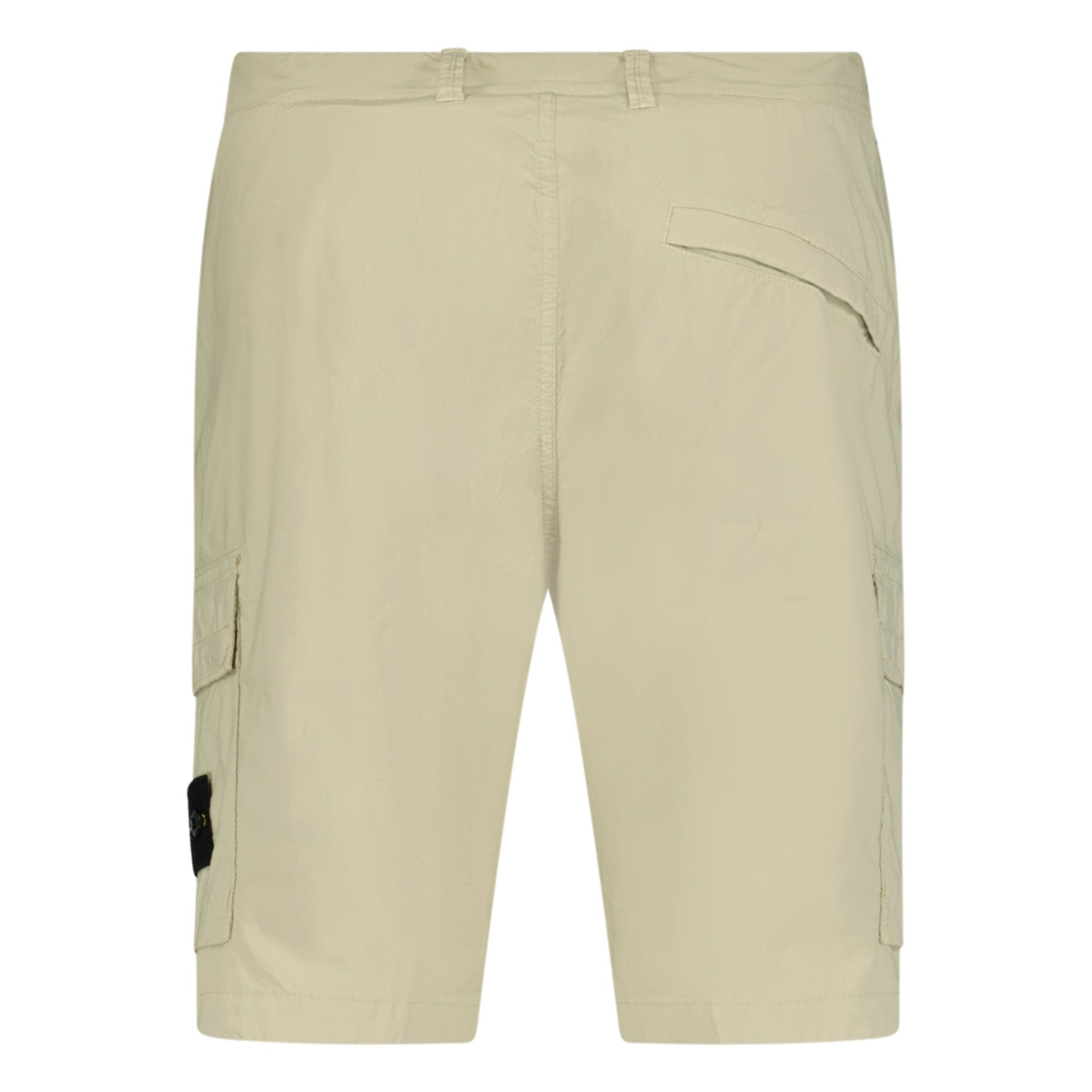Stone Island Bermuda Cargo Shorts Beige