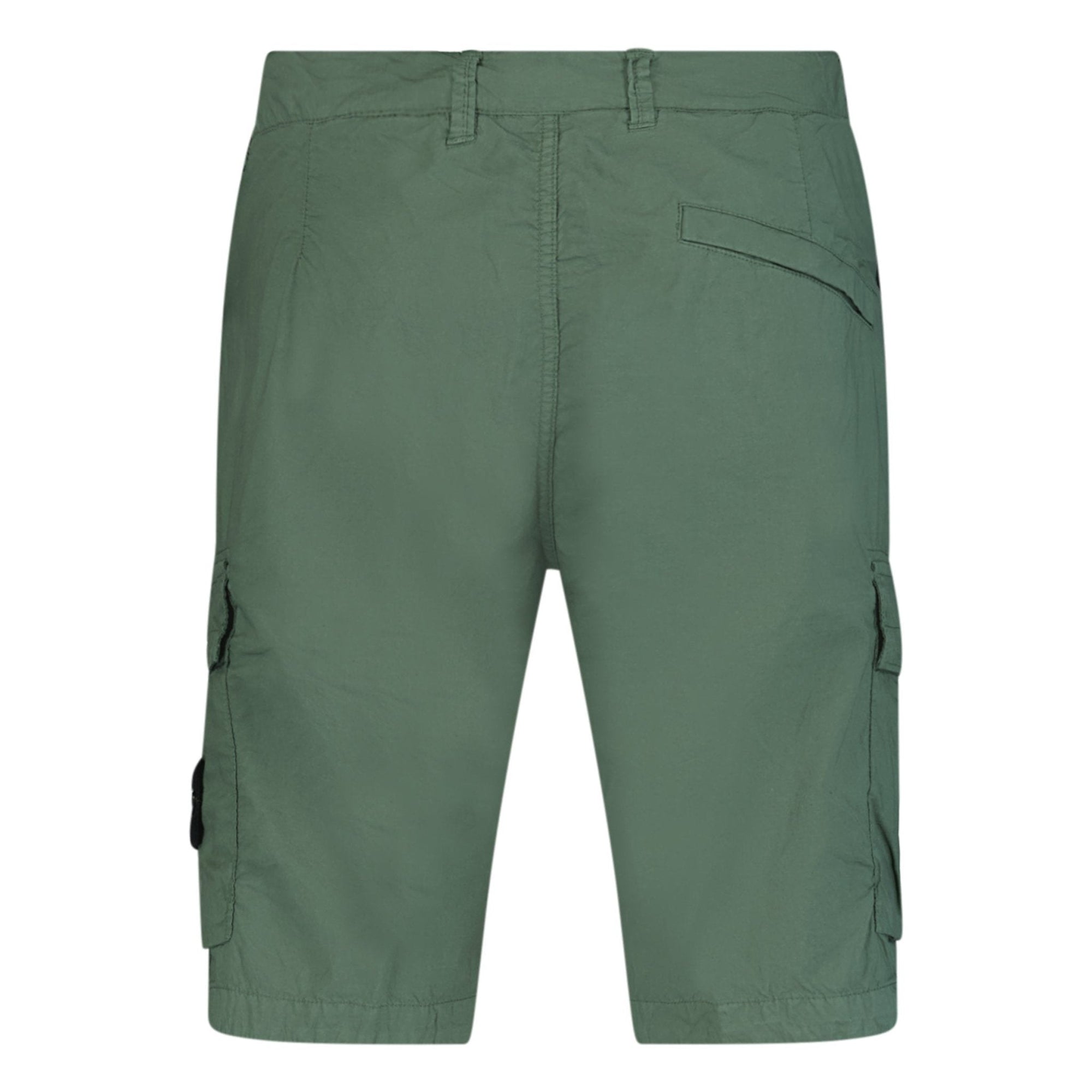 Stone Island Bermuda Cargo Shorts Dusk Green