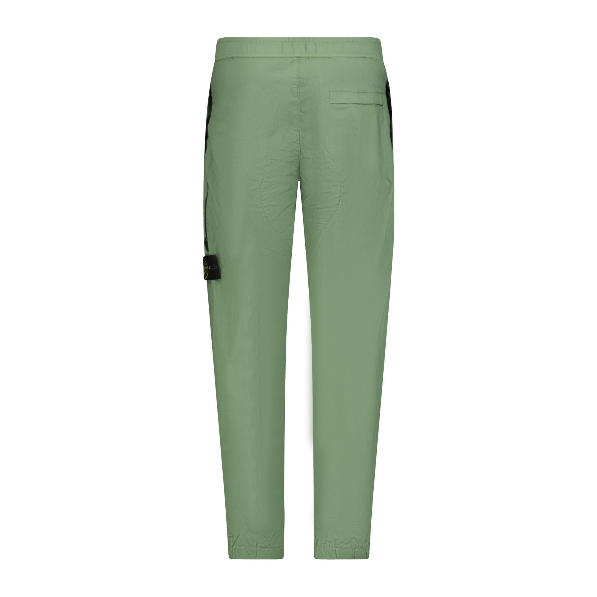 Stone Island Cotton Cargo Trousers Green