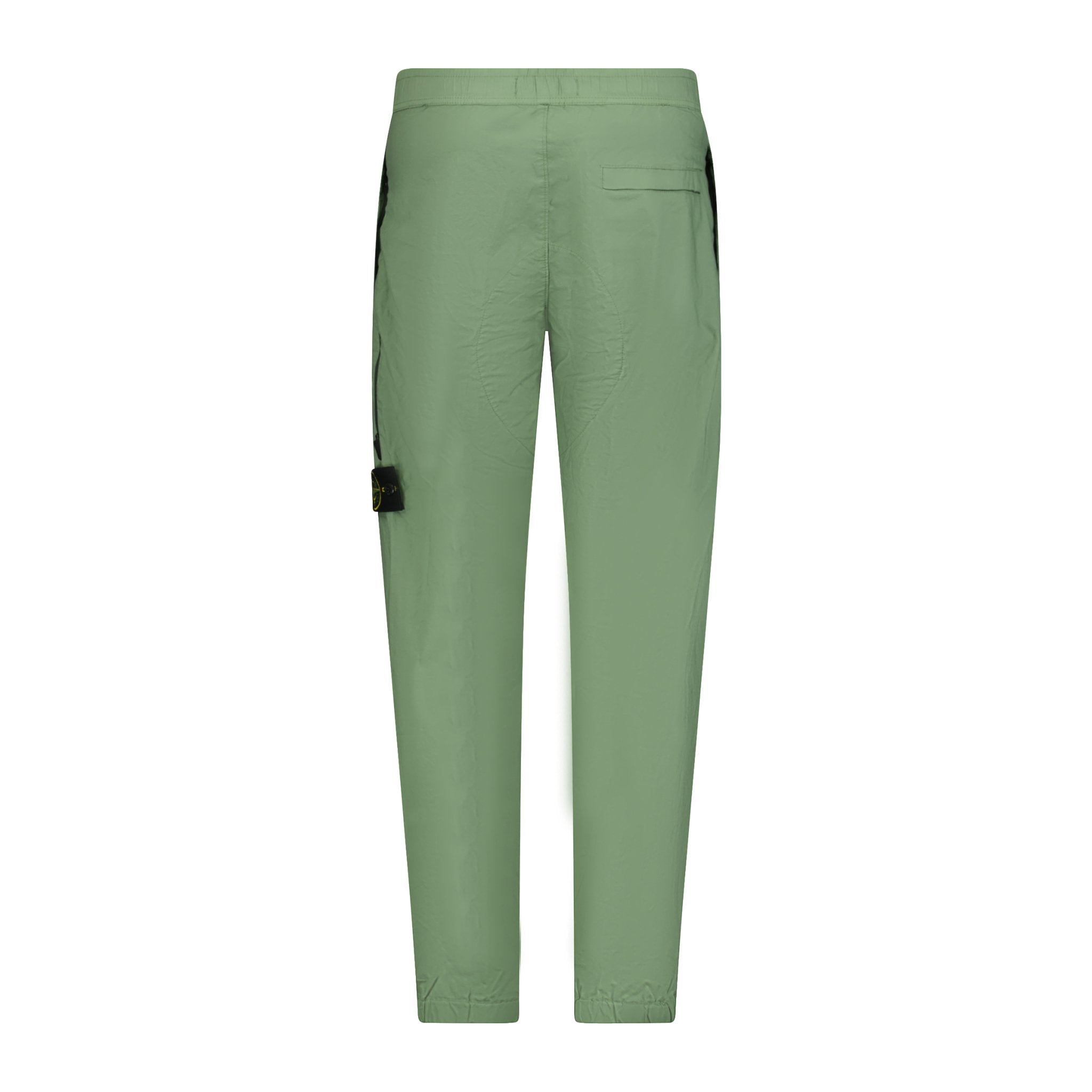 Stone Island Cotton Cargo Trousers Green
