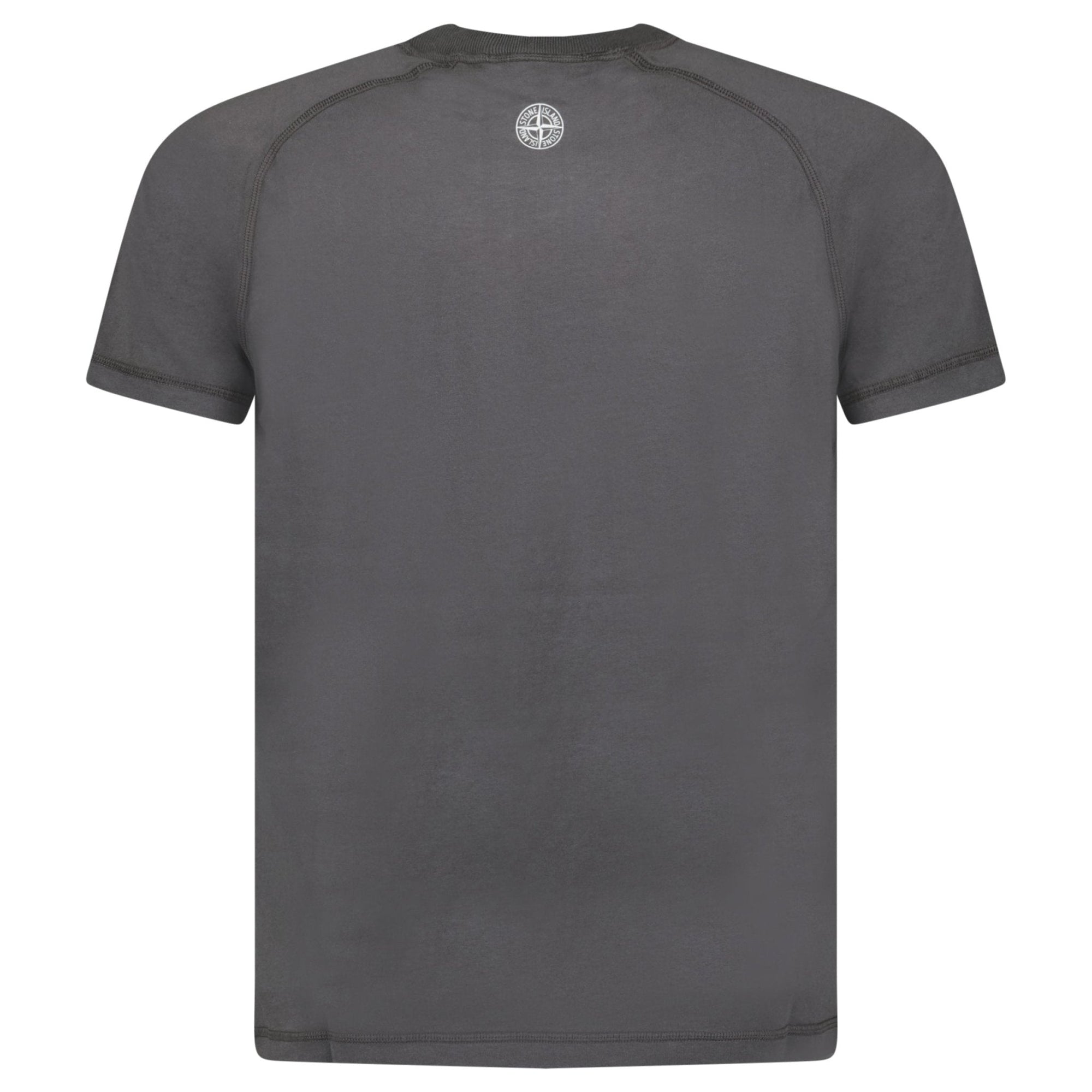 Stone Island 'Institutional One' Front Logo T-Shirt Charcoal Grey