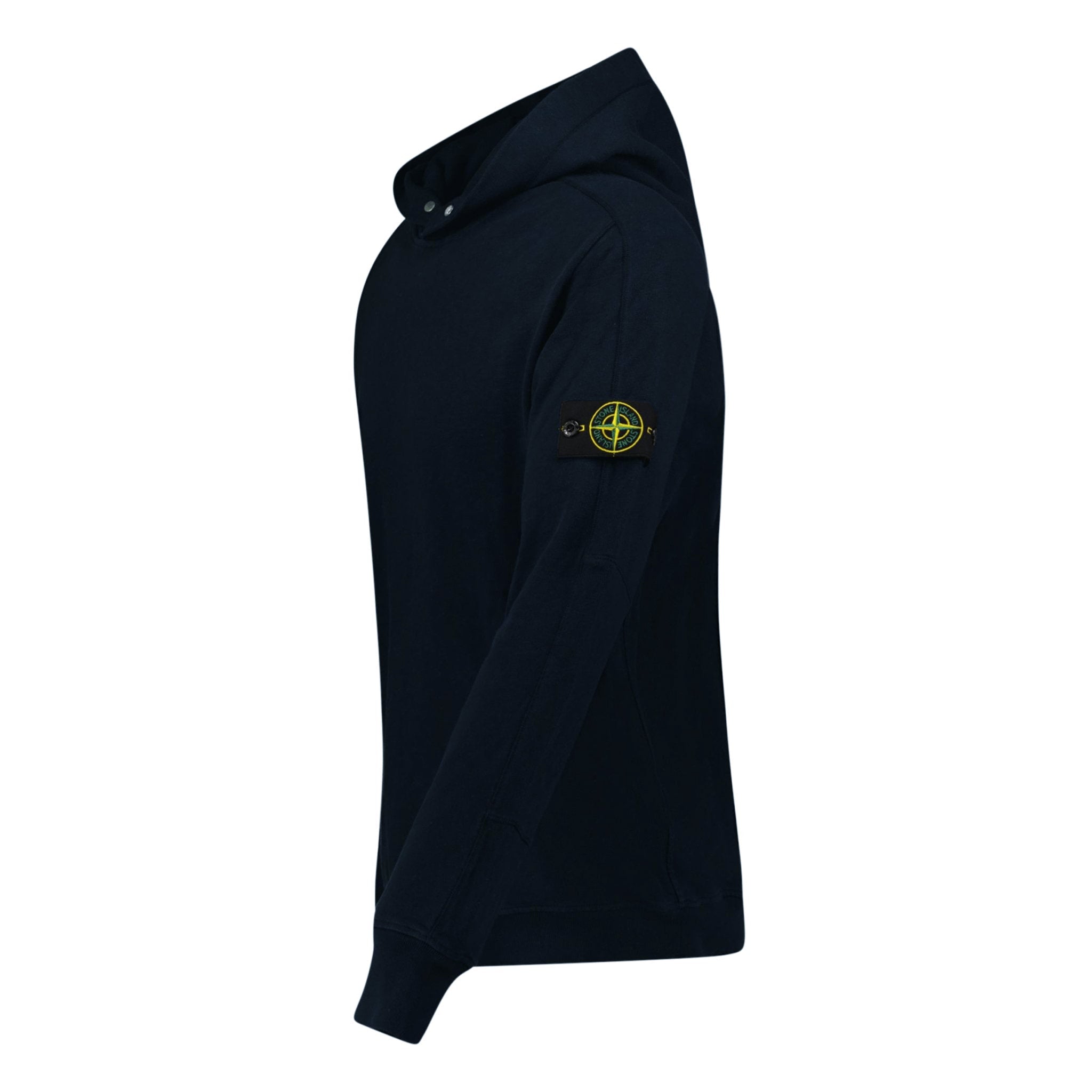 Stone Island ‘Old’ Treatment Hooded Sweatshirt Navy