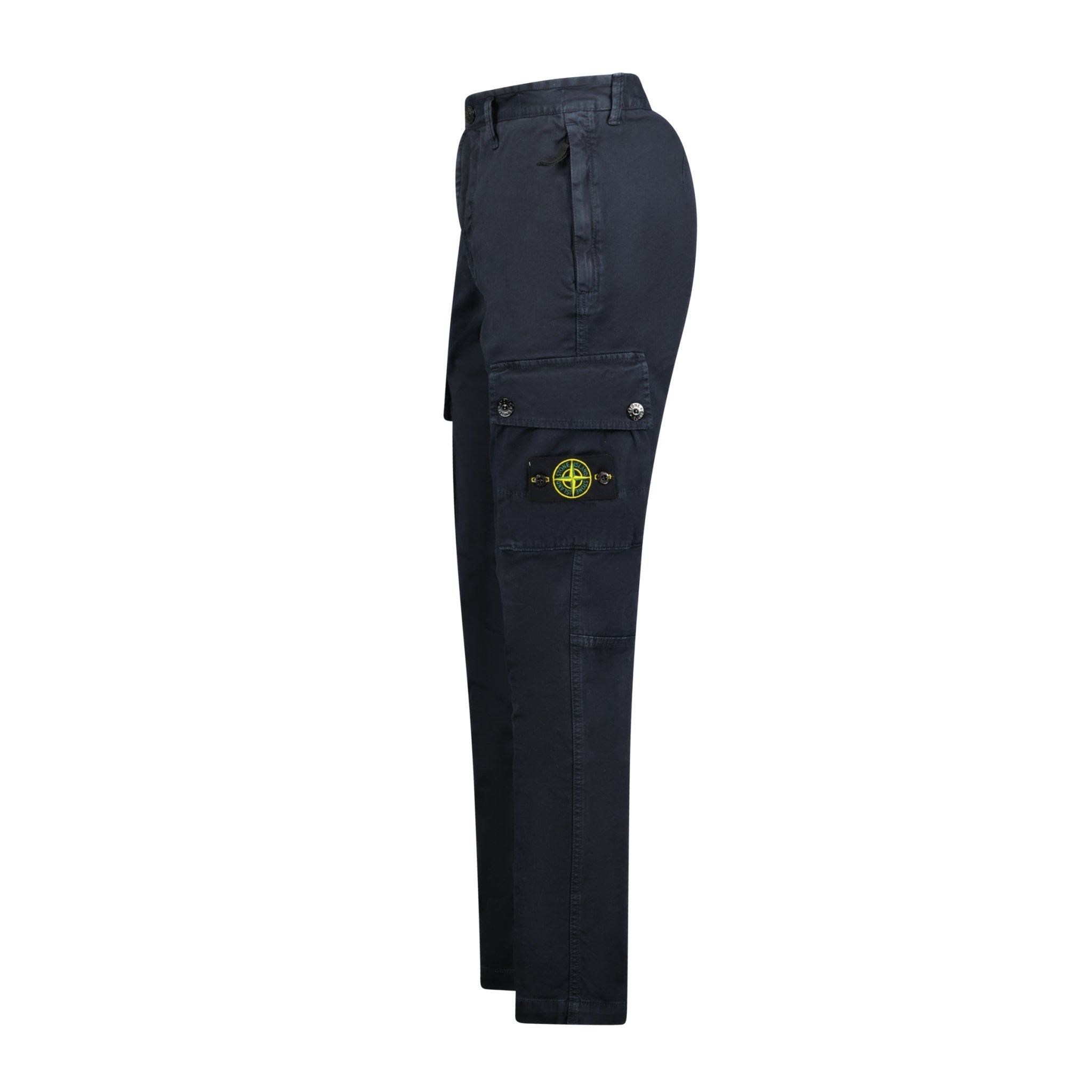 Stone Island Patch Cargo Trousers Navy