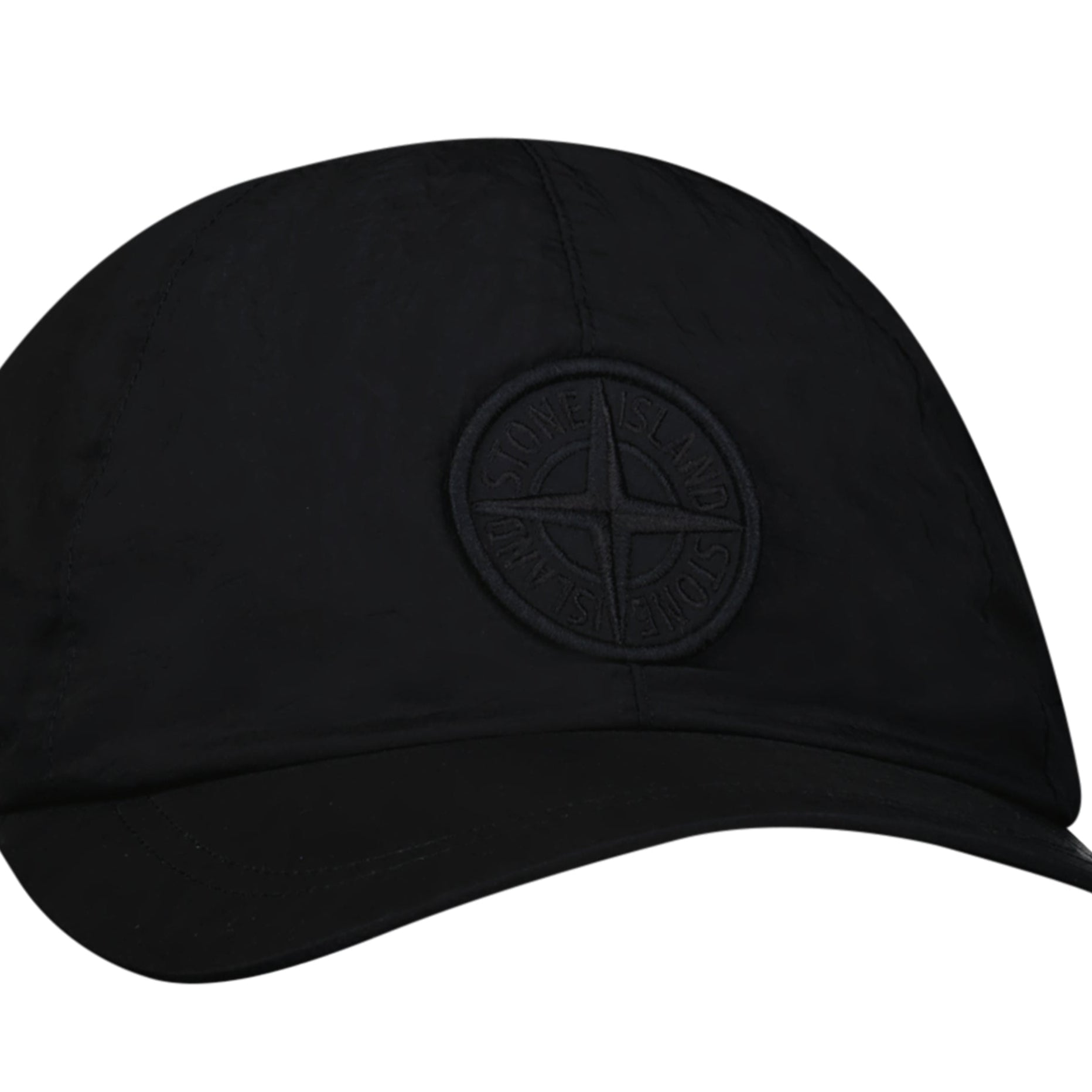 Stone Island Compass Baseball Cap in Black