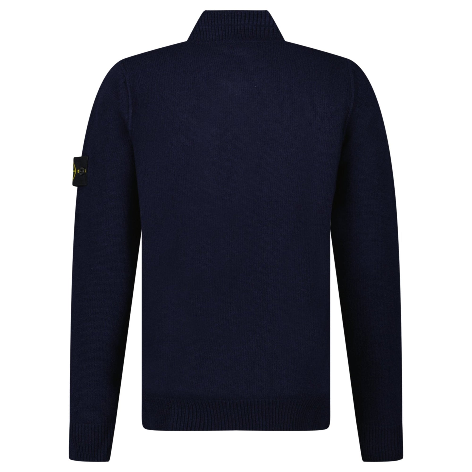 Stone Island Half-Zip Jumper in Navy